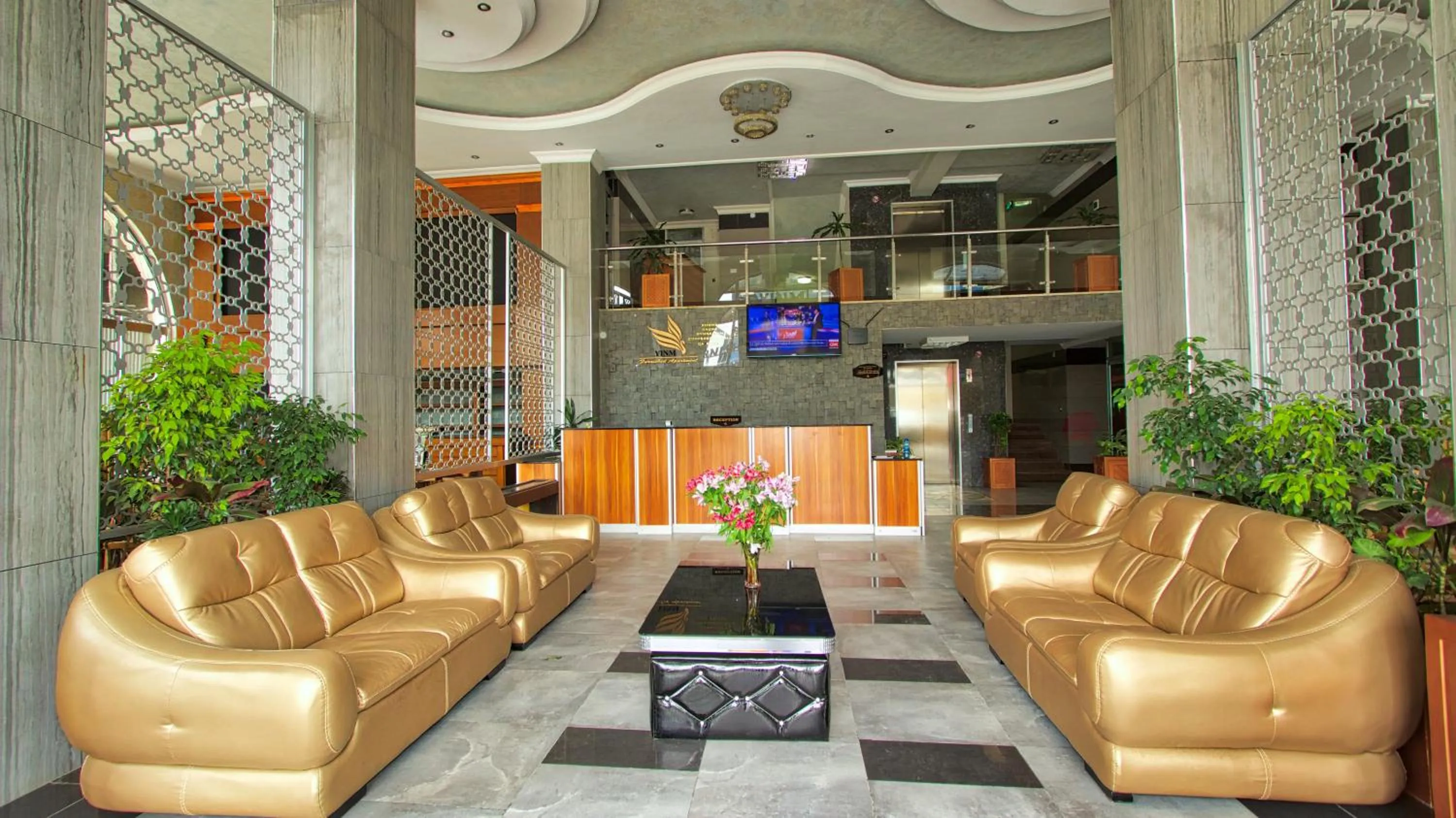 Lobby or reception in Yinm Furnished Apartment