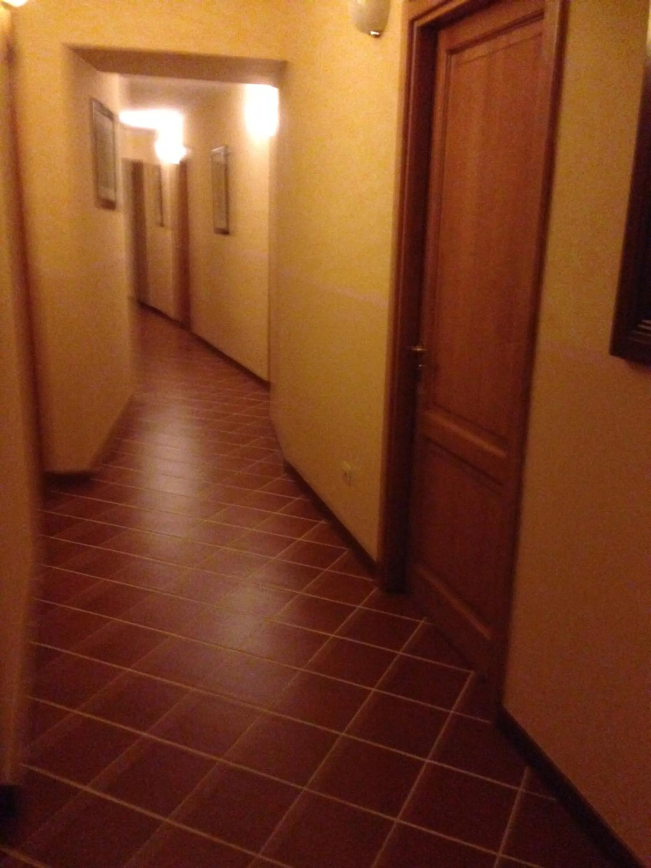 On site in Hotel Filippeschi