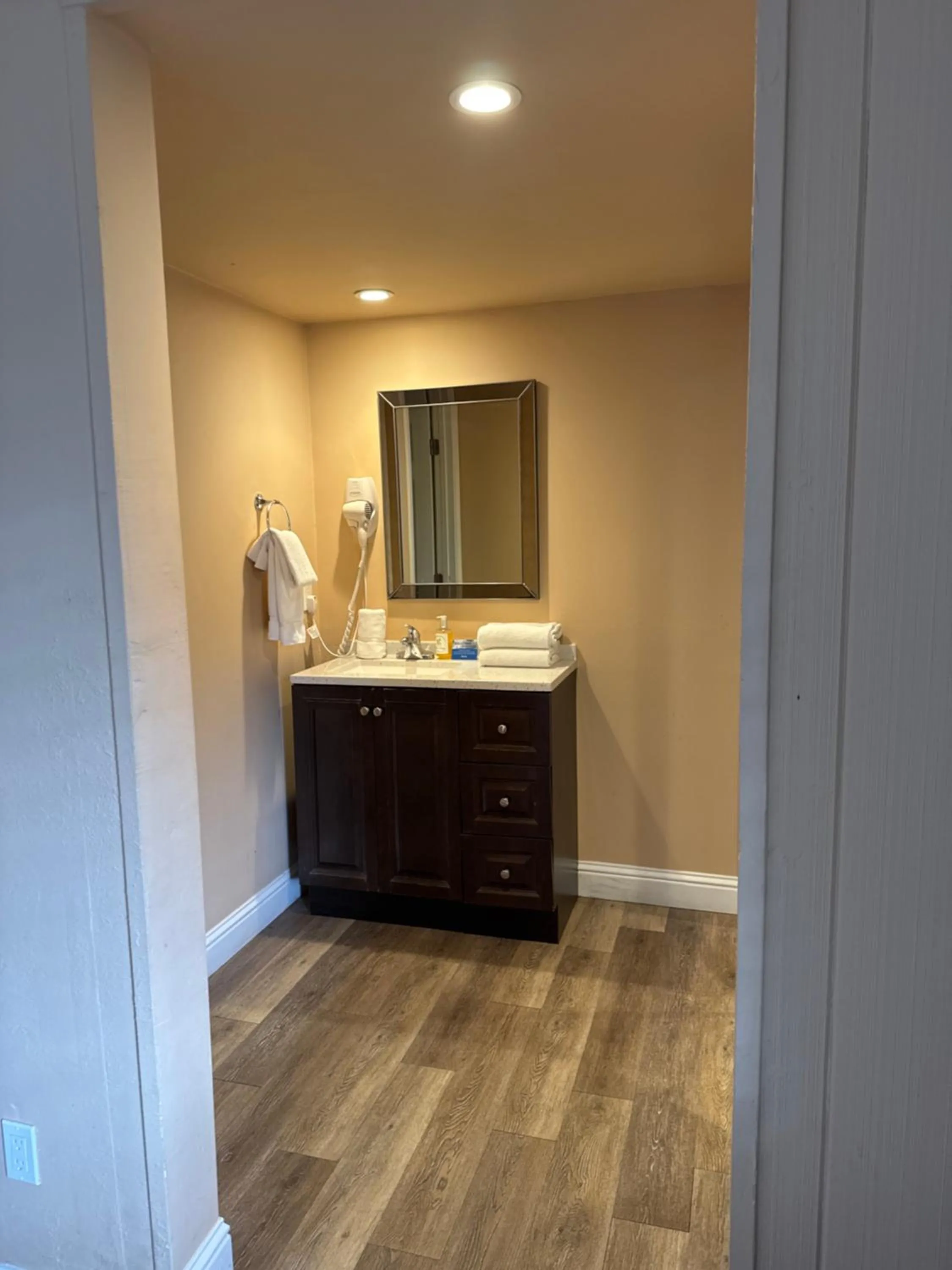 Bedroom in Carmel Resort Inn