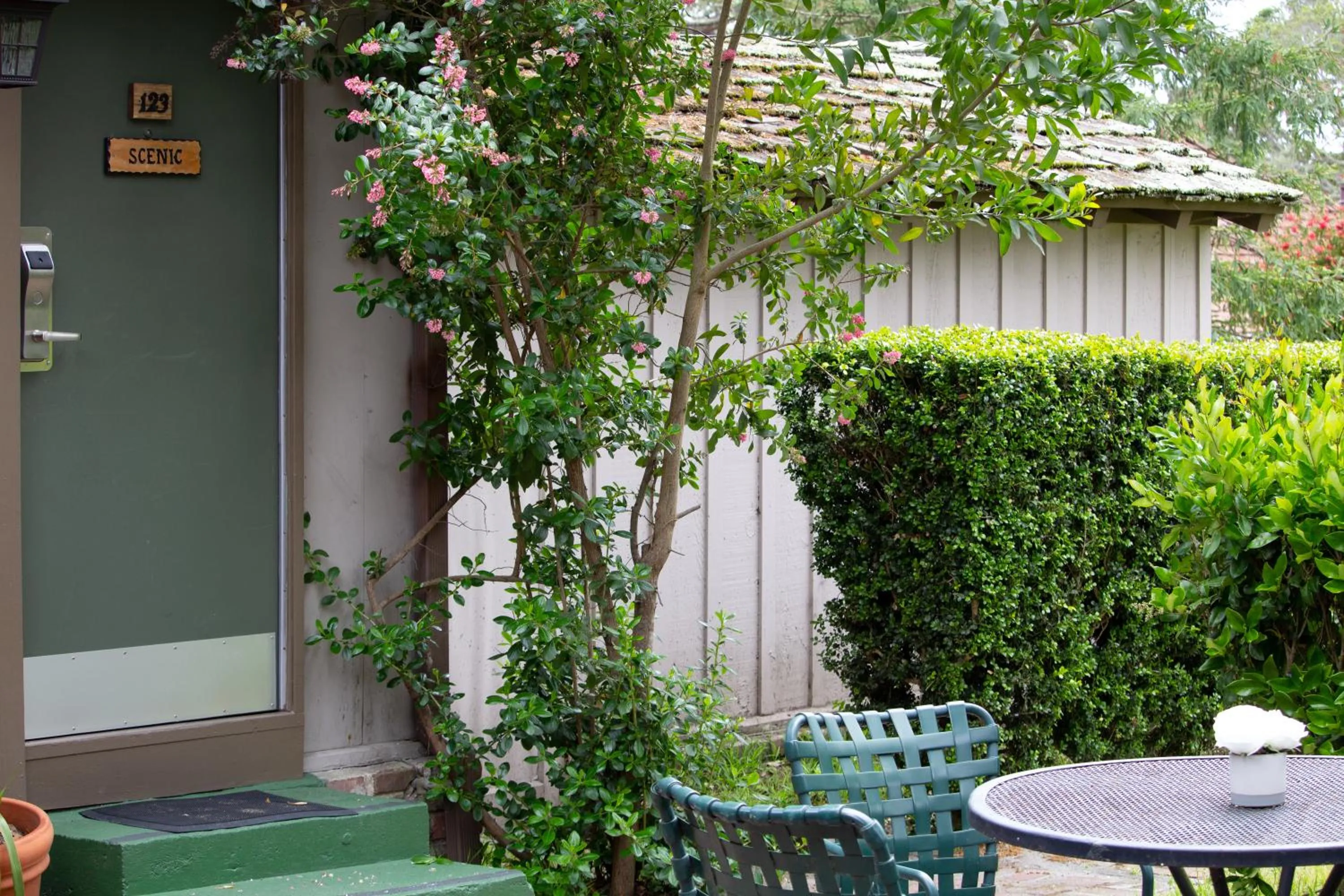 Patio in Carmel Resort Inn