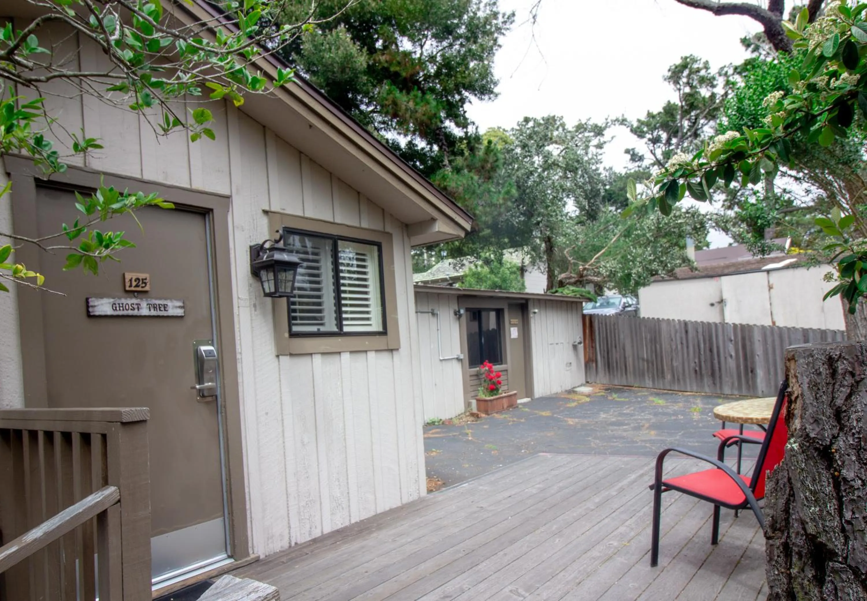 Patio in Carmel Resort Inn