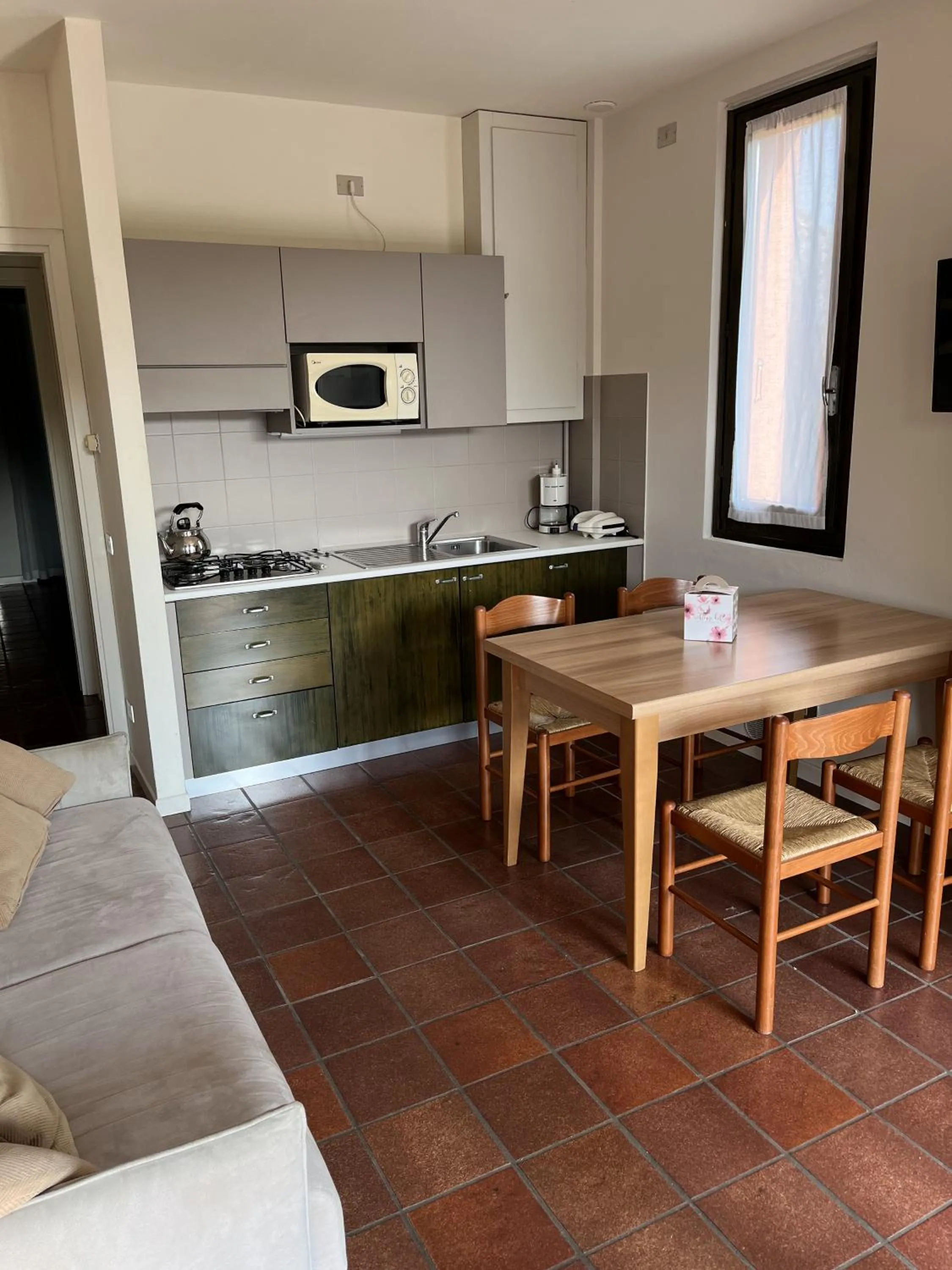 Kitchen or kitchenette in Residence Il Melograno