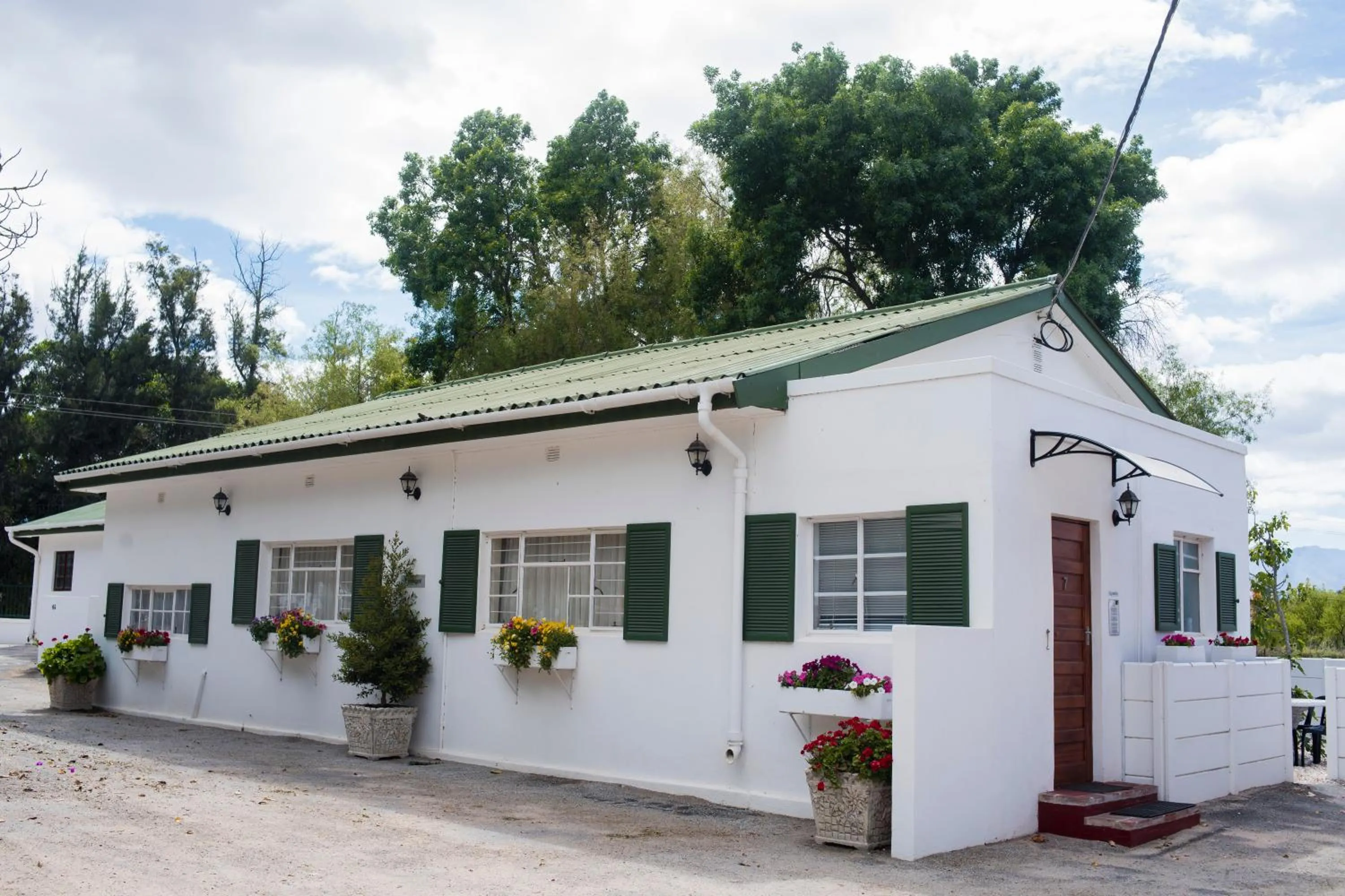Property building in Green Olive Guesthouse