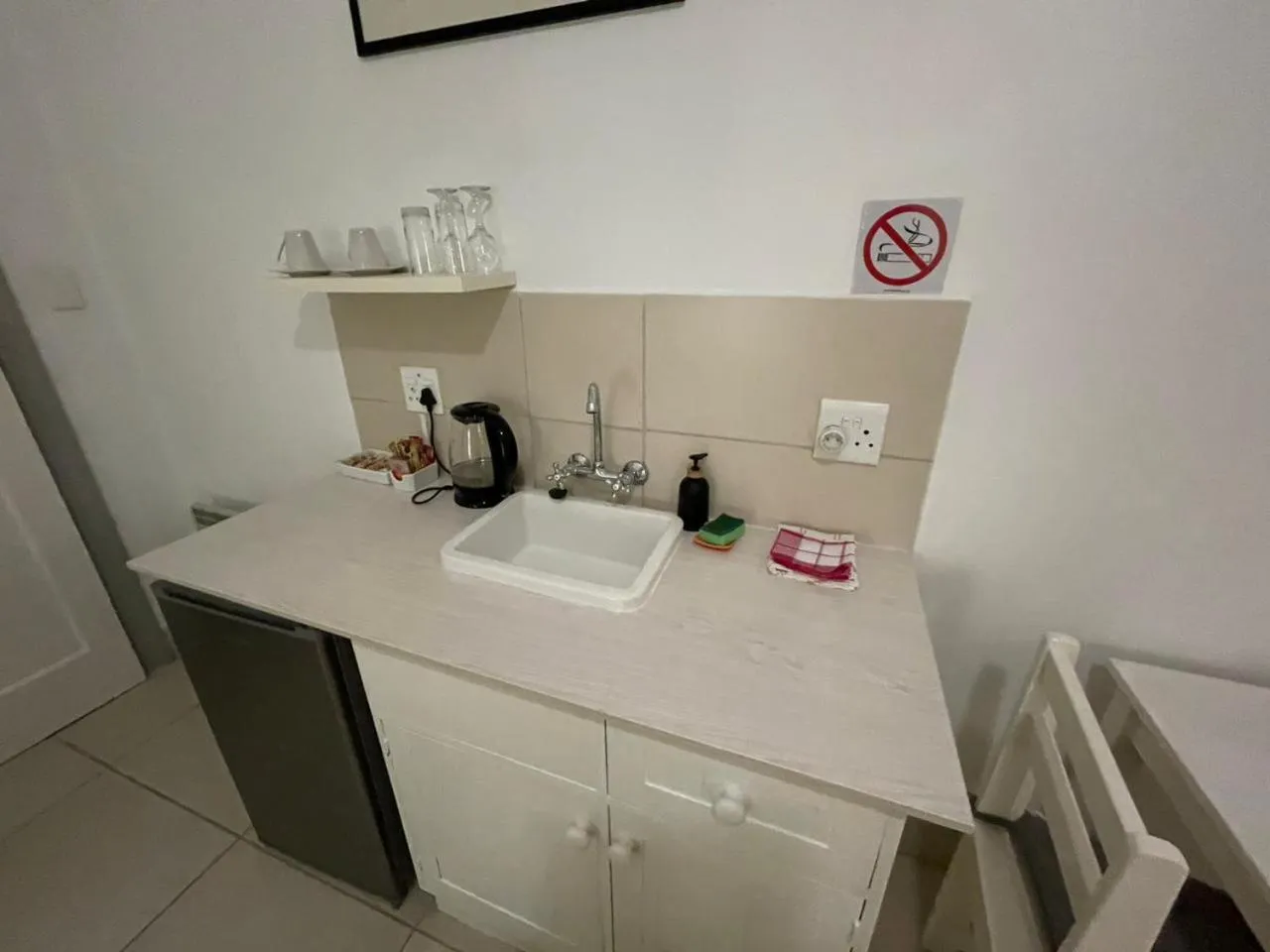 Coffee/tea facilities in Green Olive Guesthouse