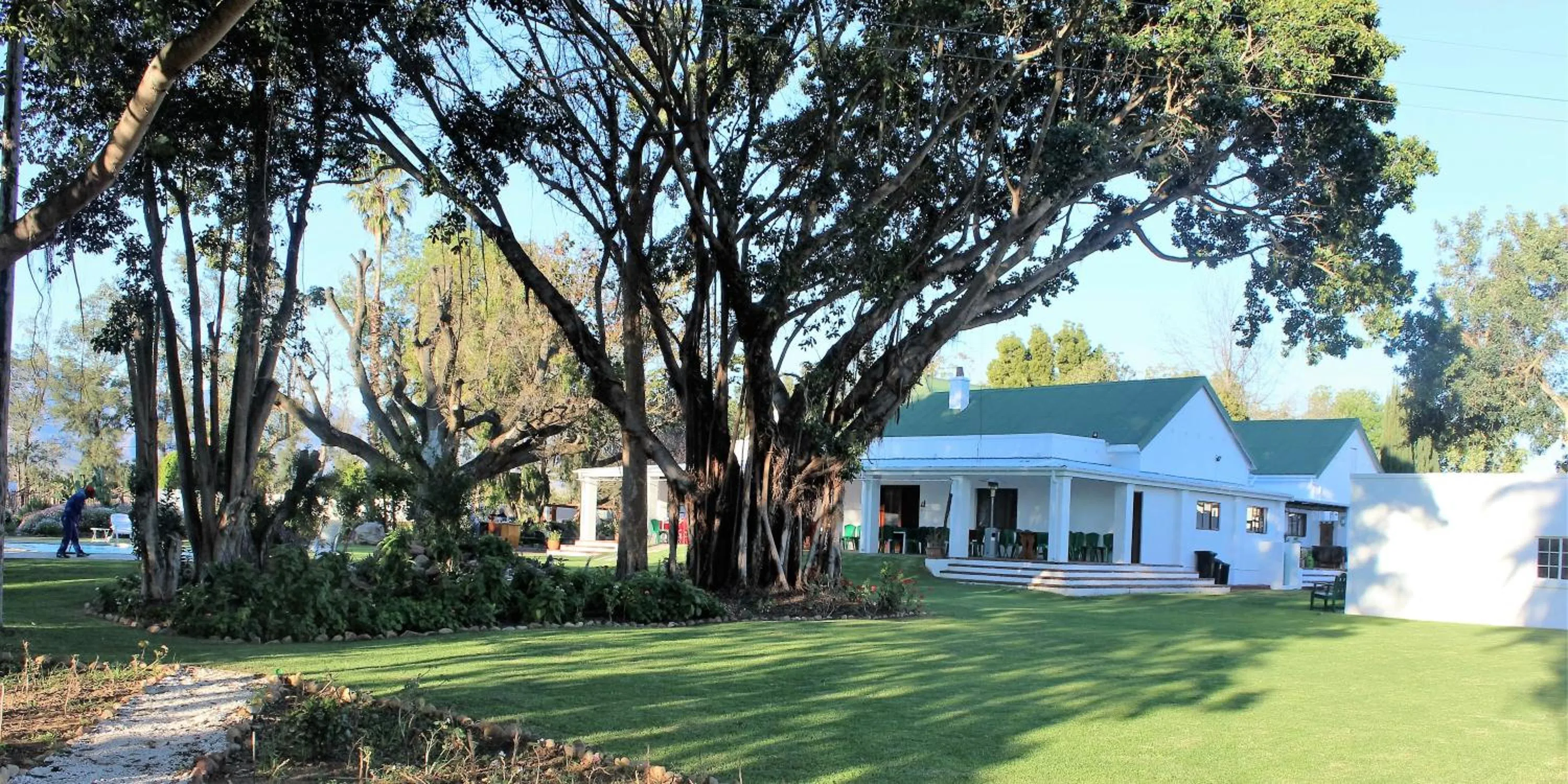 Facade/entrance in Green Olive Guesthouse
