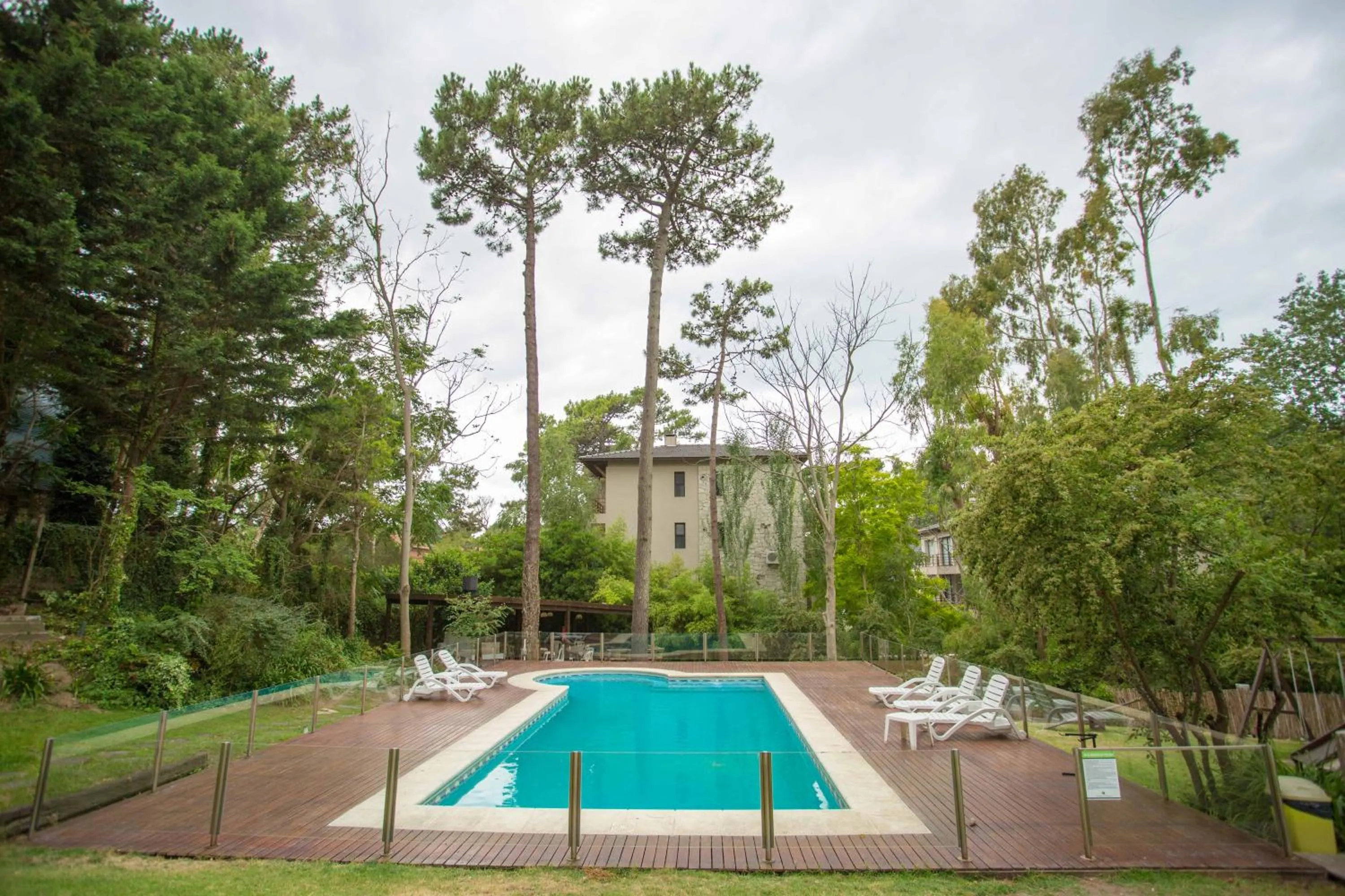 Pool view in Posada del Bosque By HS