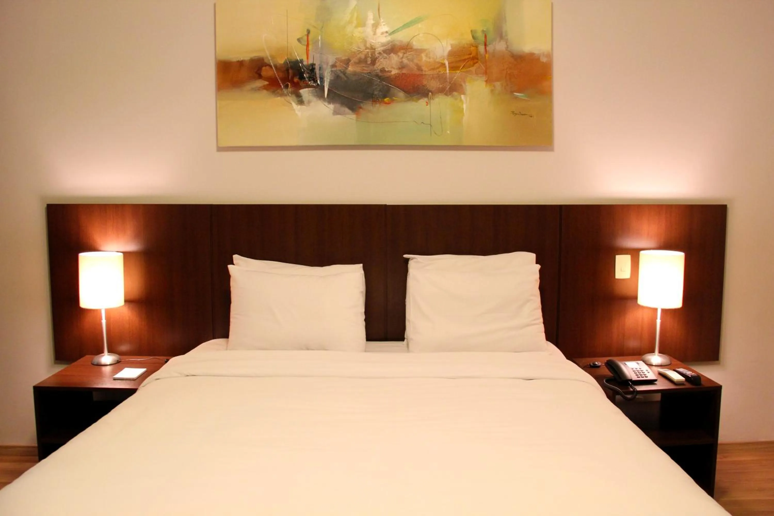 Bed in H3 Hotel Paulista