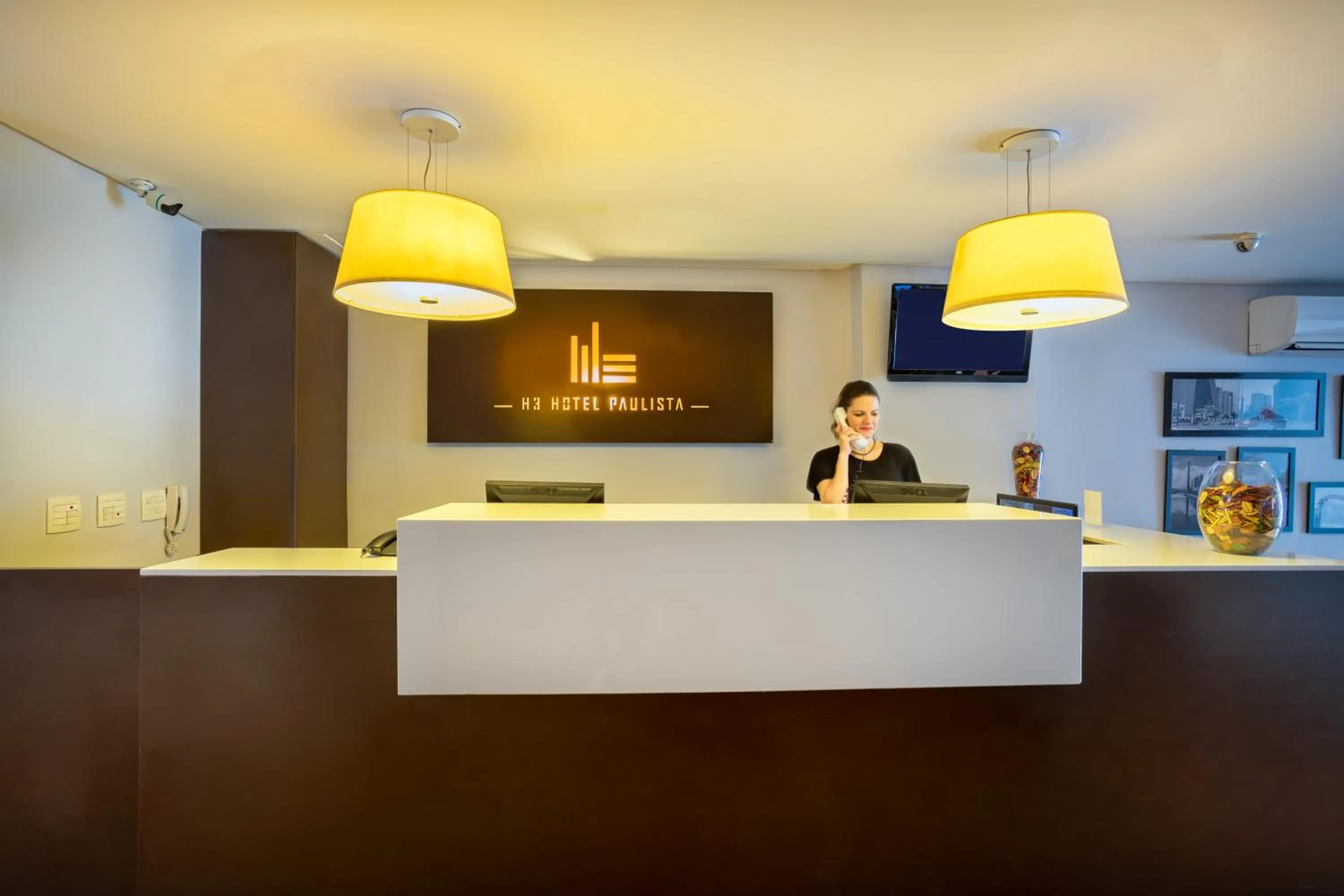 Lobby or reception in H3 Hotel Paulista