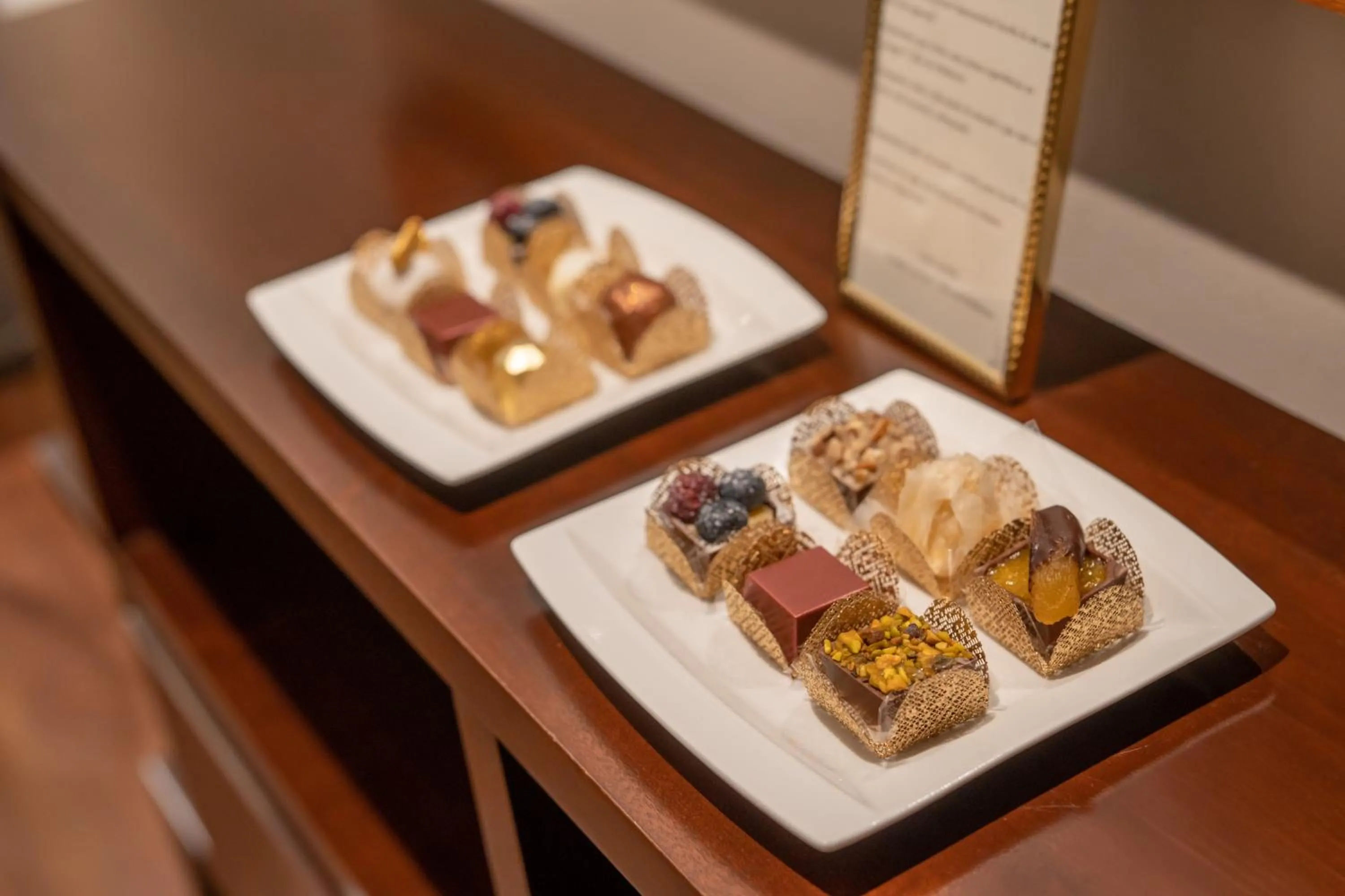 Food and drinks in George V Casa Branca