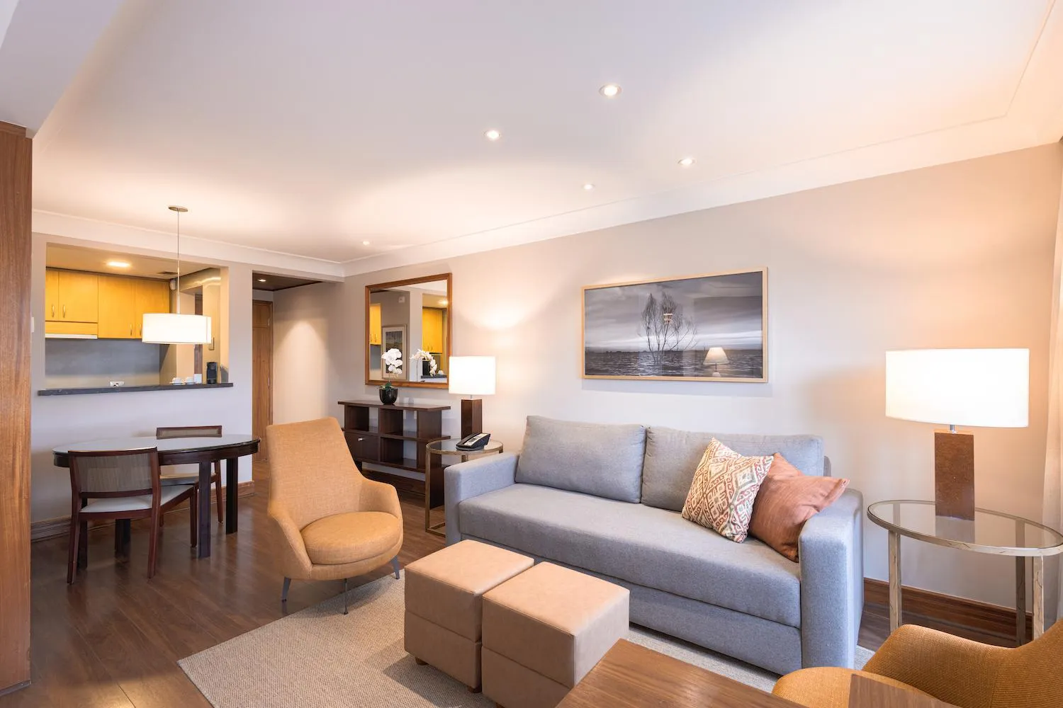 Living room in George V Alto De Pinheiros