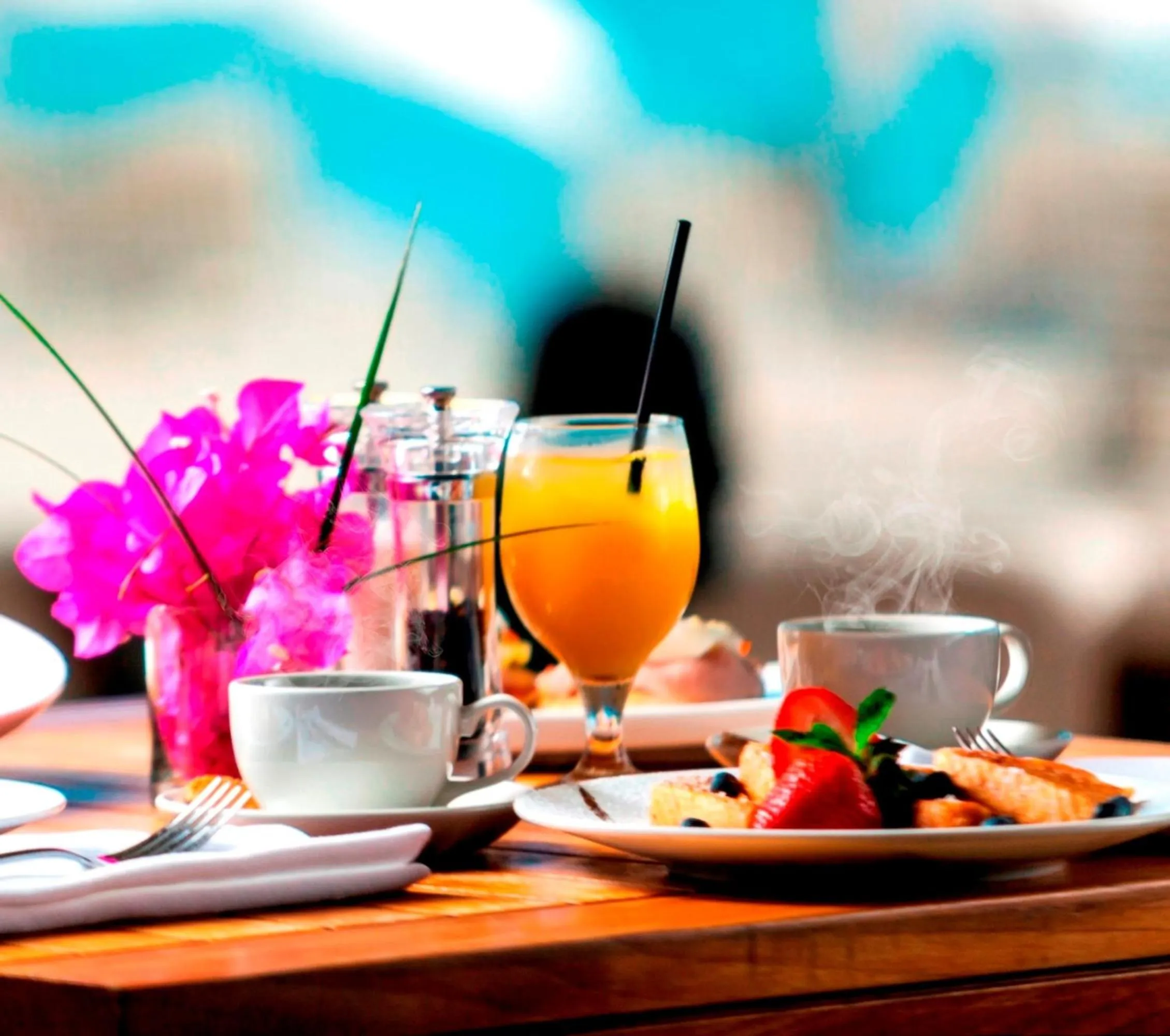 Breakfast in Holland House Beach Hotel