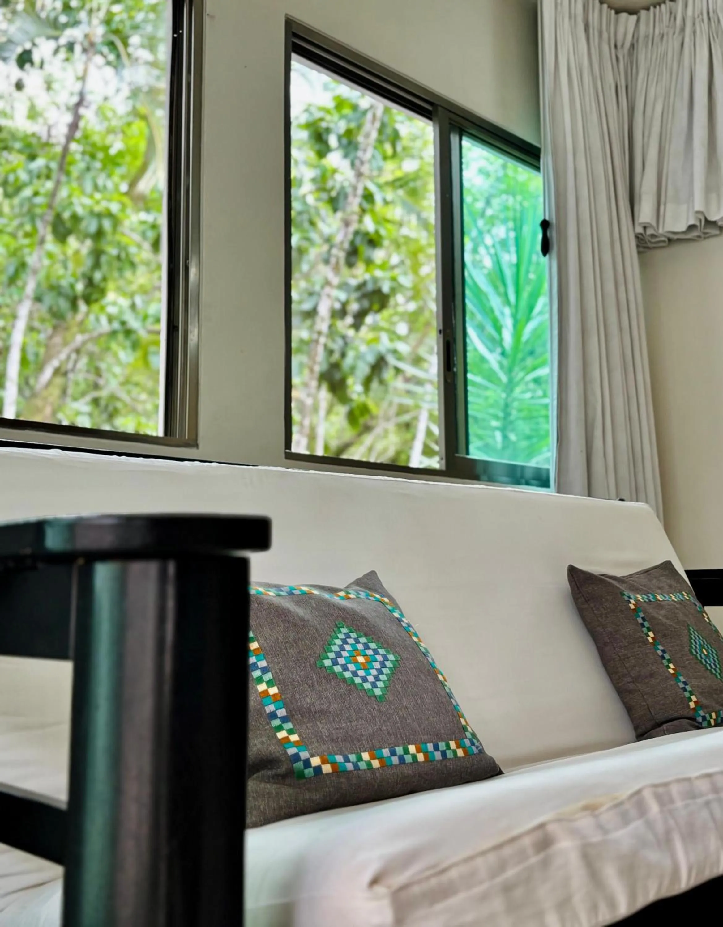 Living room in Hotel Nututun Palenque