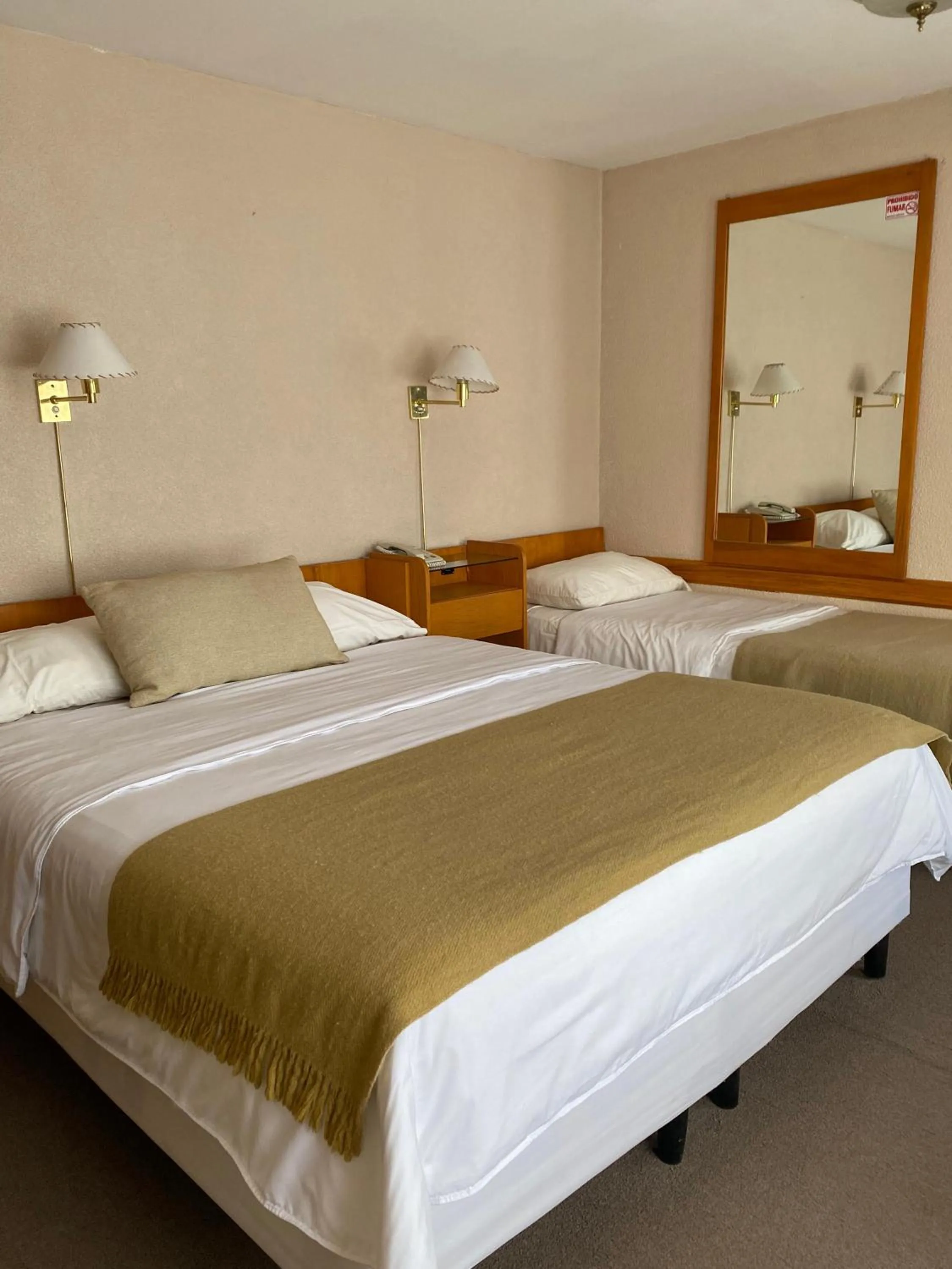 Bed in Hotel Tehuelche