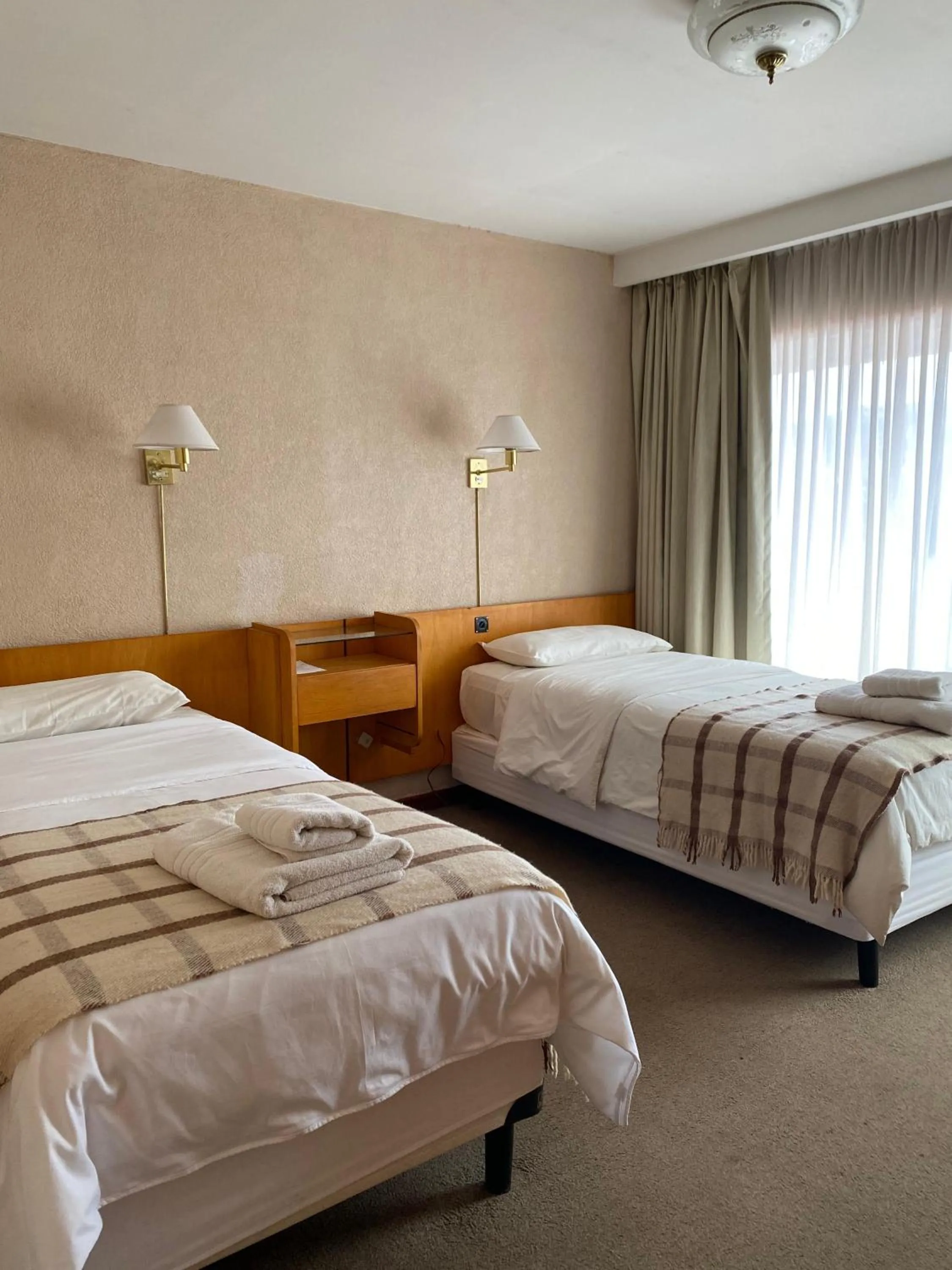 Bed in Hotel Tehuelche