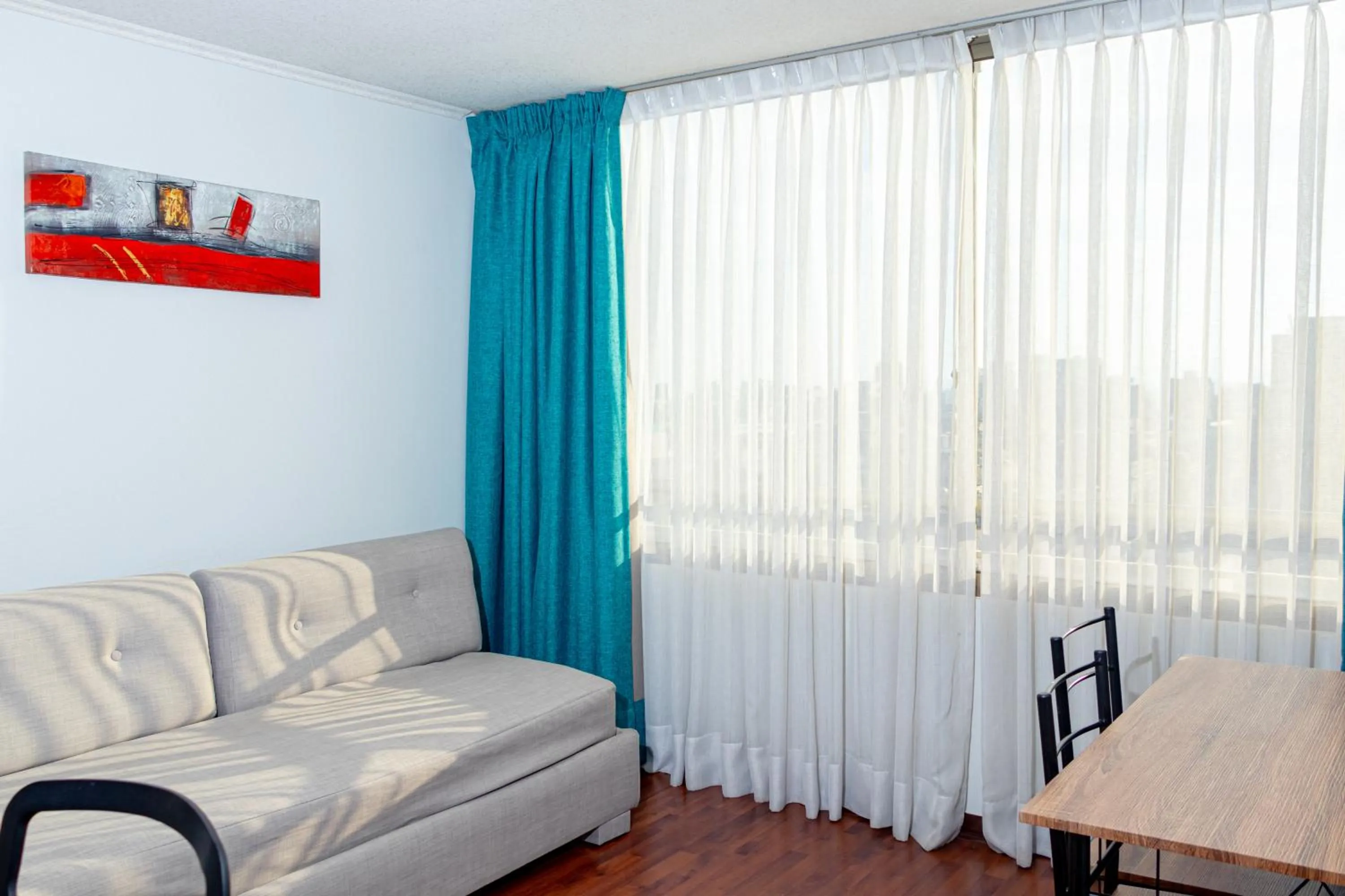 Living room in Departamentos Amoblados Torre Tagle