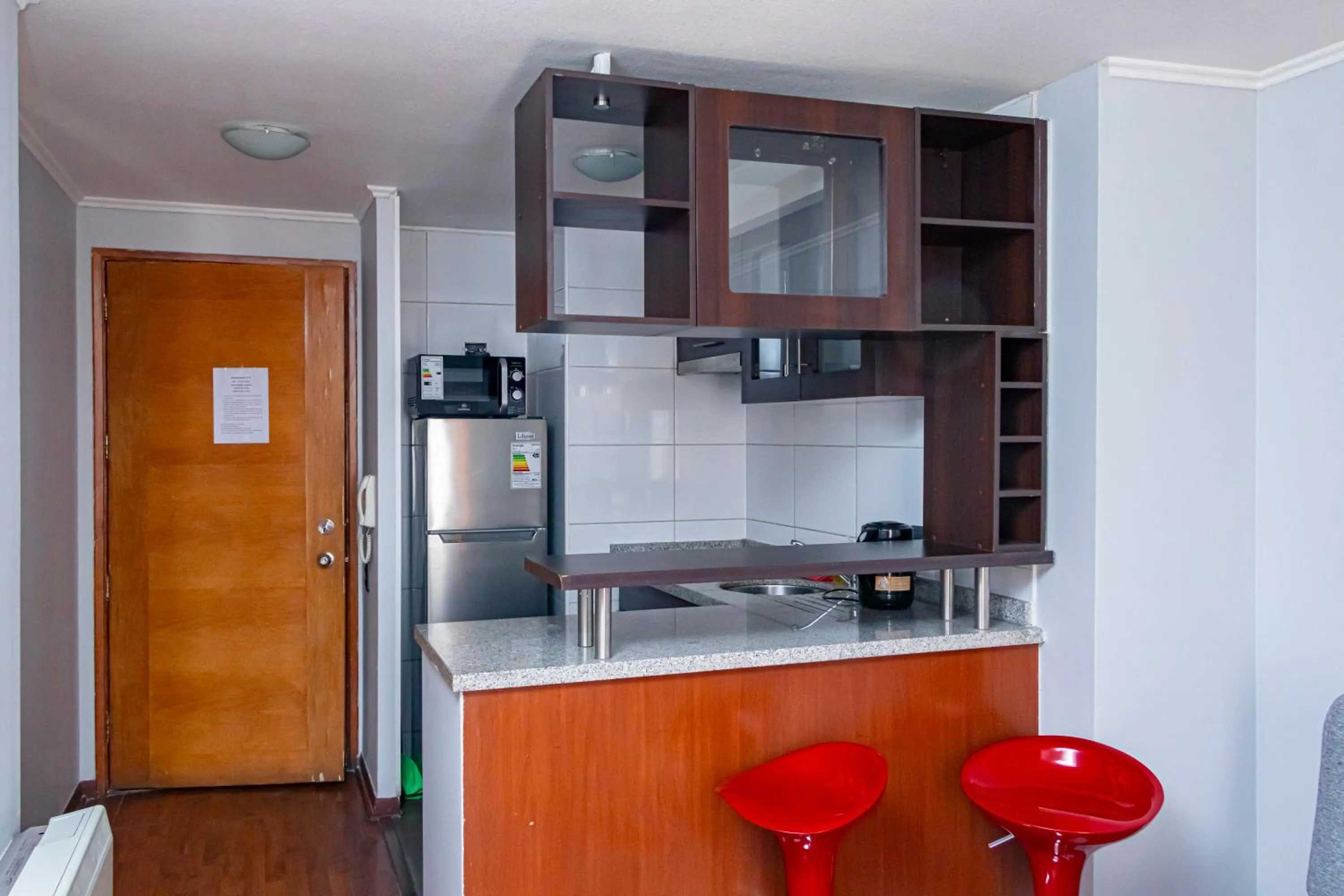 Kitchen or kitchenette in Departamentos Amoblados Torre Tagle