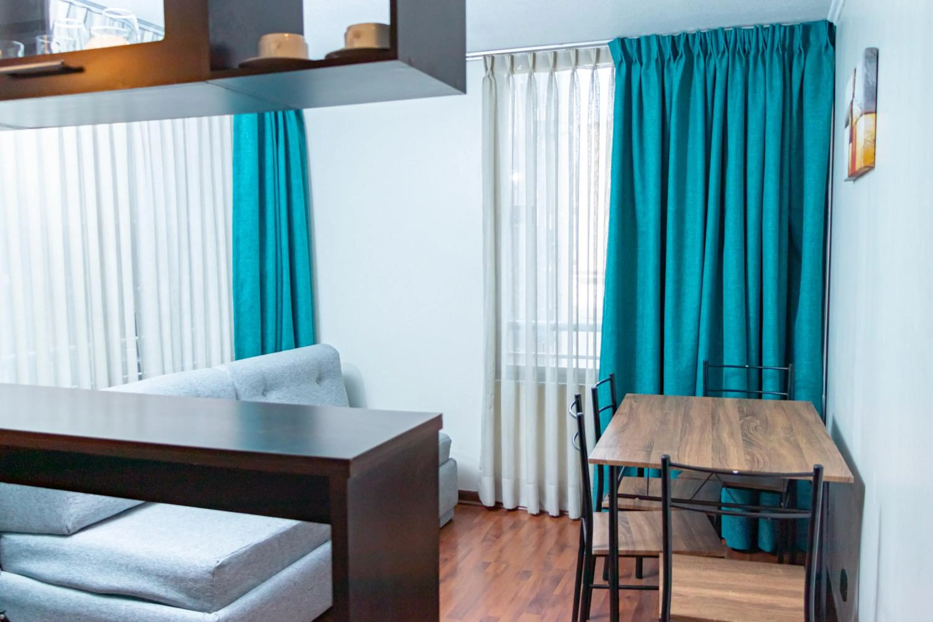 Bed in Departamentos Amoblados Torre Tagle