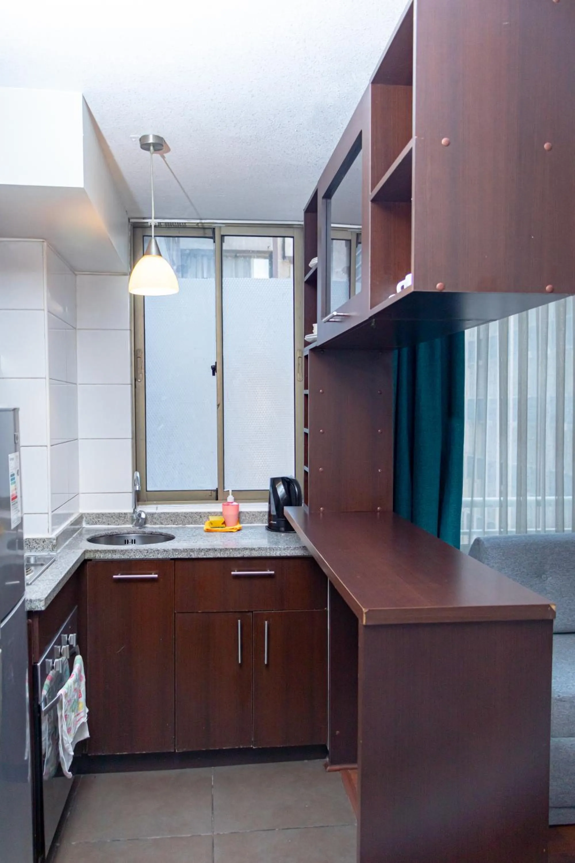 Kitchen or kitchenette in Departamentos Amoblados Torre Tagle