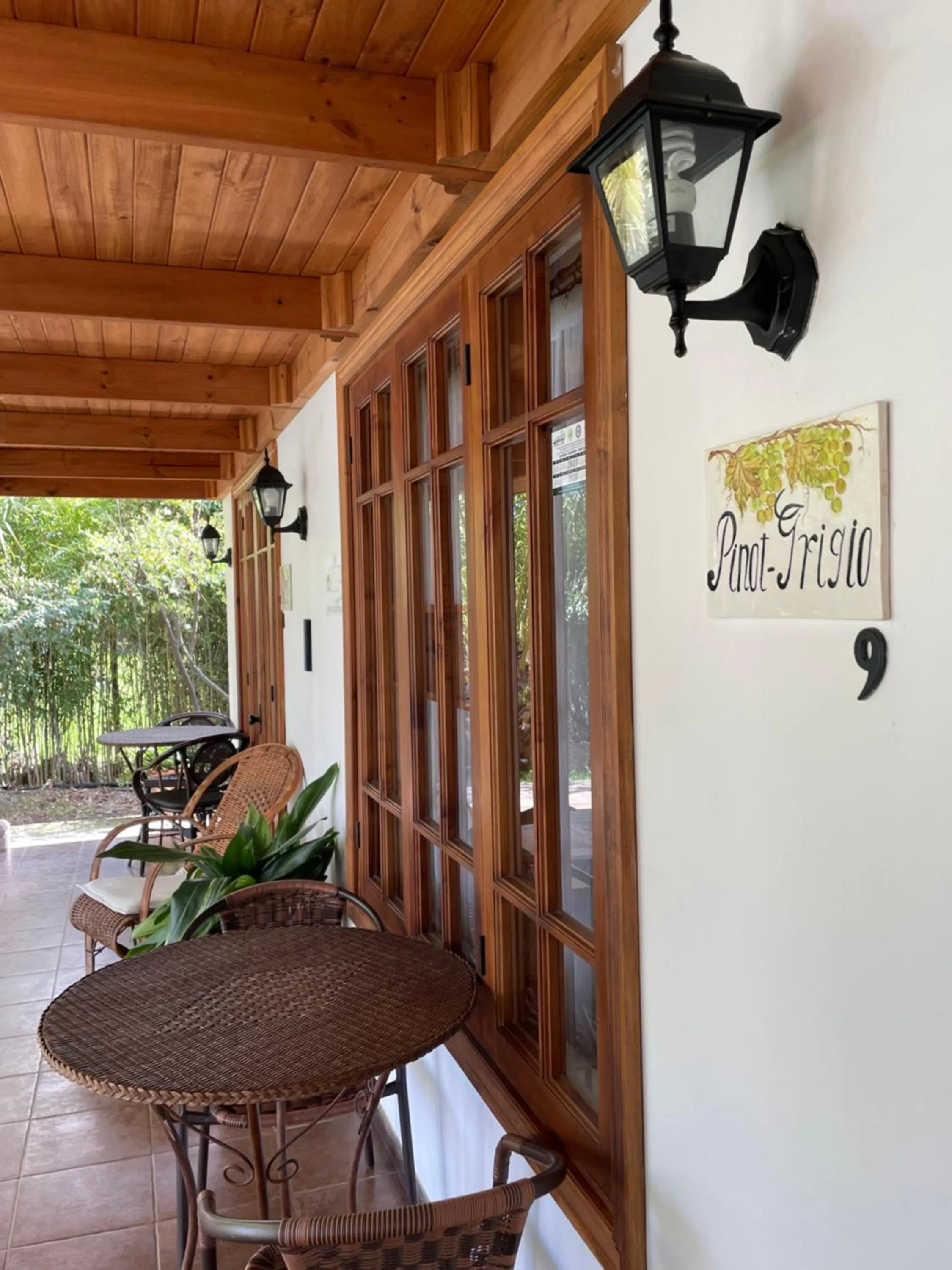 Patio in Hotel Boutique Solaz Bella Vista de Colchagua