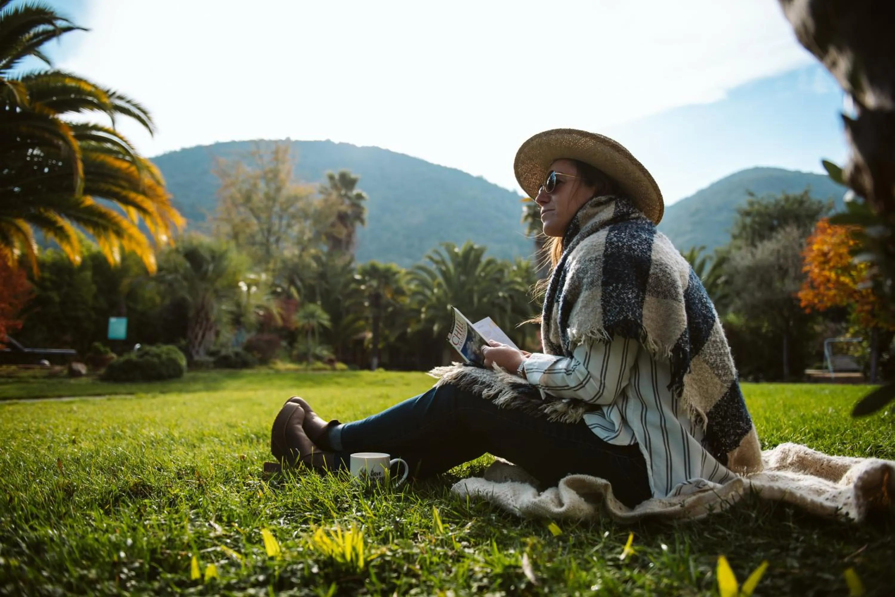 Garden in Hotel Boutique Solaz Bella Vista de Colchagua
