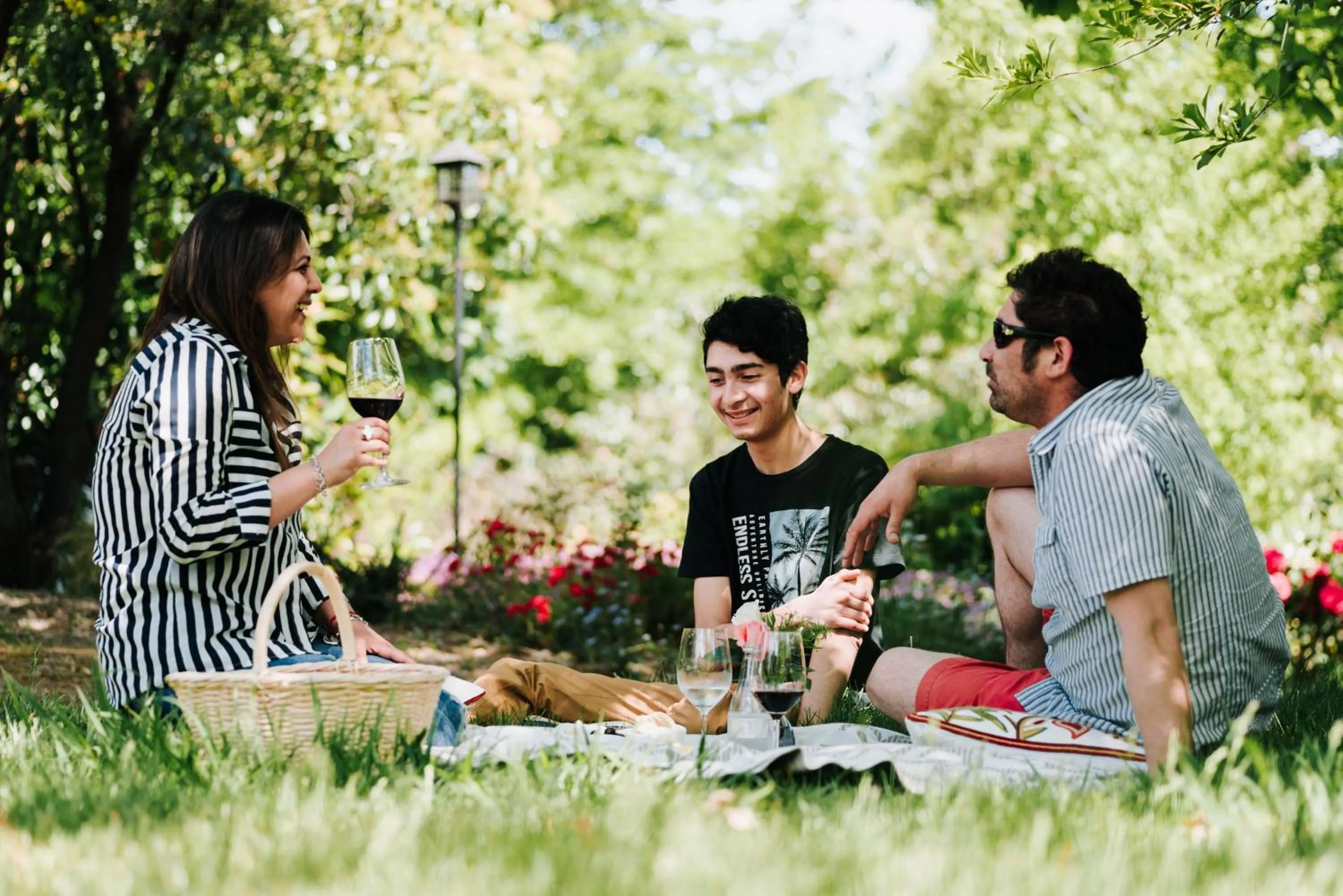 Garden in Hotel Boutique Solaz Bella Vista de Colchagua
