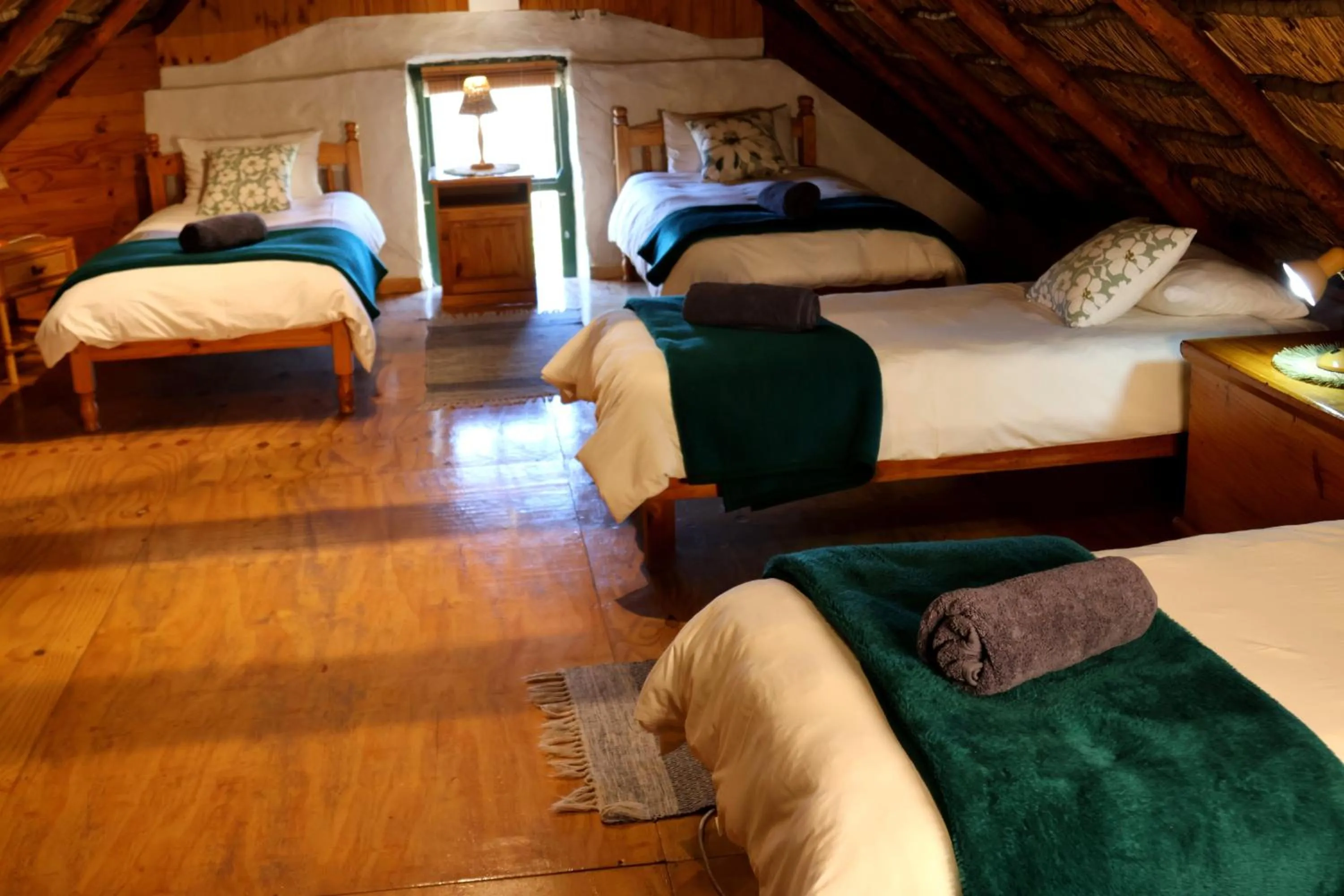 Bed in Heiveld Farm Cottages