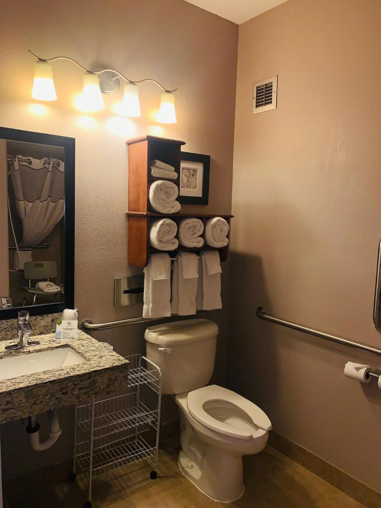 Bathroom in GrandStay Residential Suites Hotel