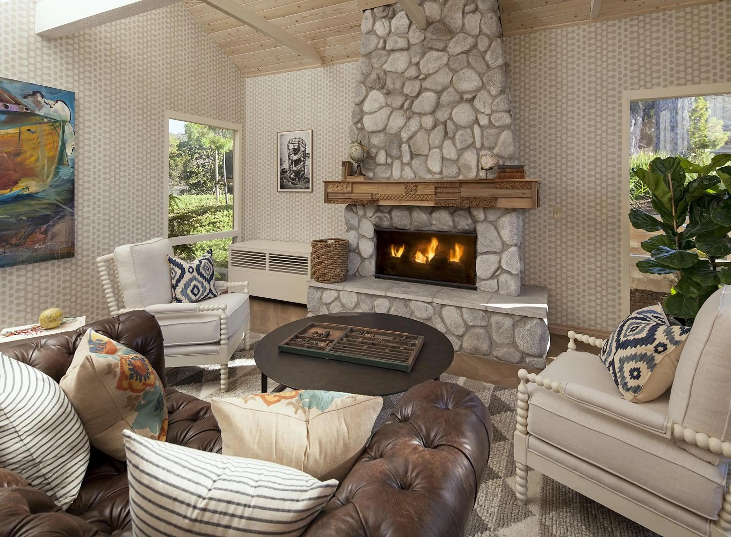 Lobby or reception in Spyglass Inn