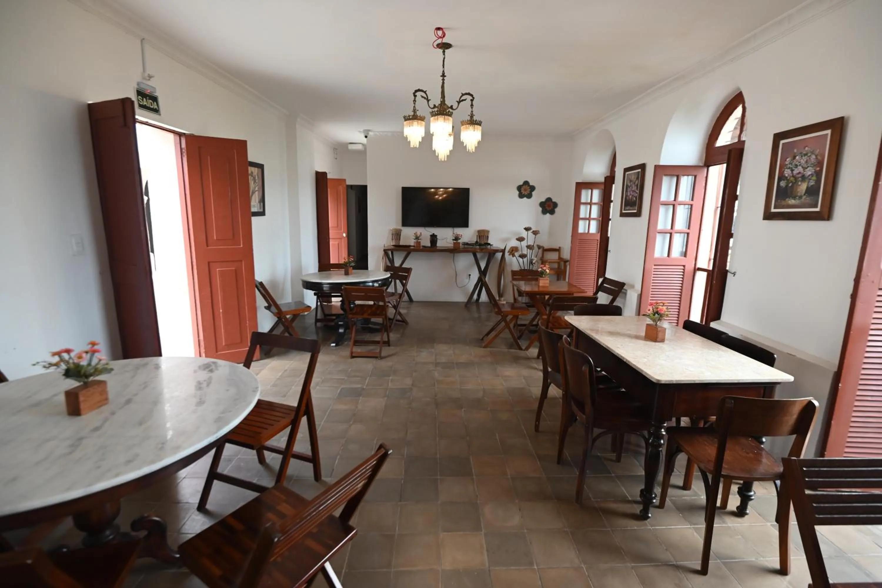 Dining area in Pousada Convento da Conceição