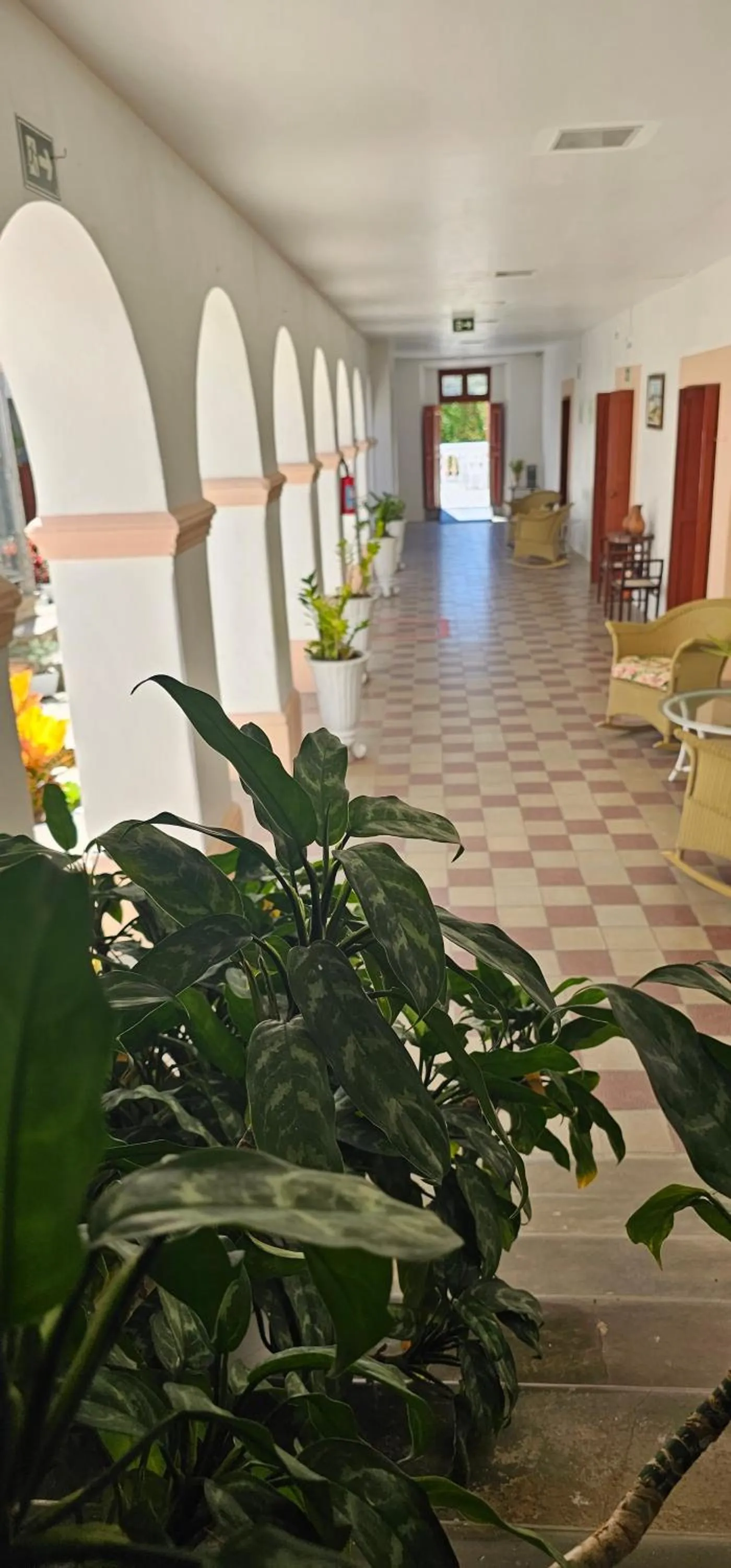 Seating area in Pousada Convento da Conceição