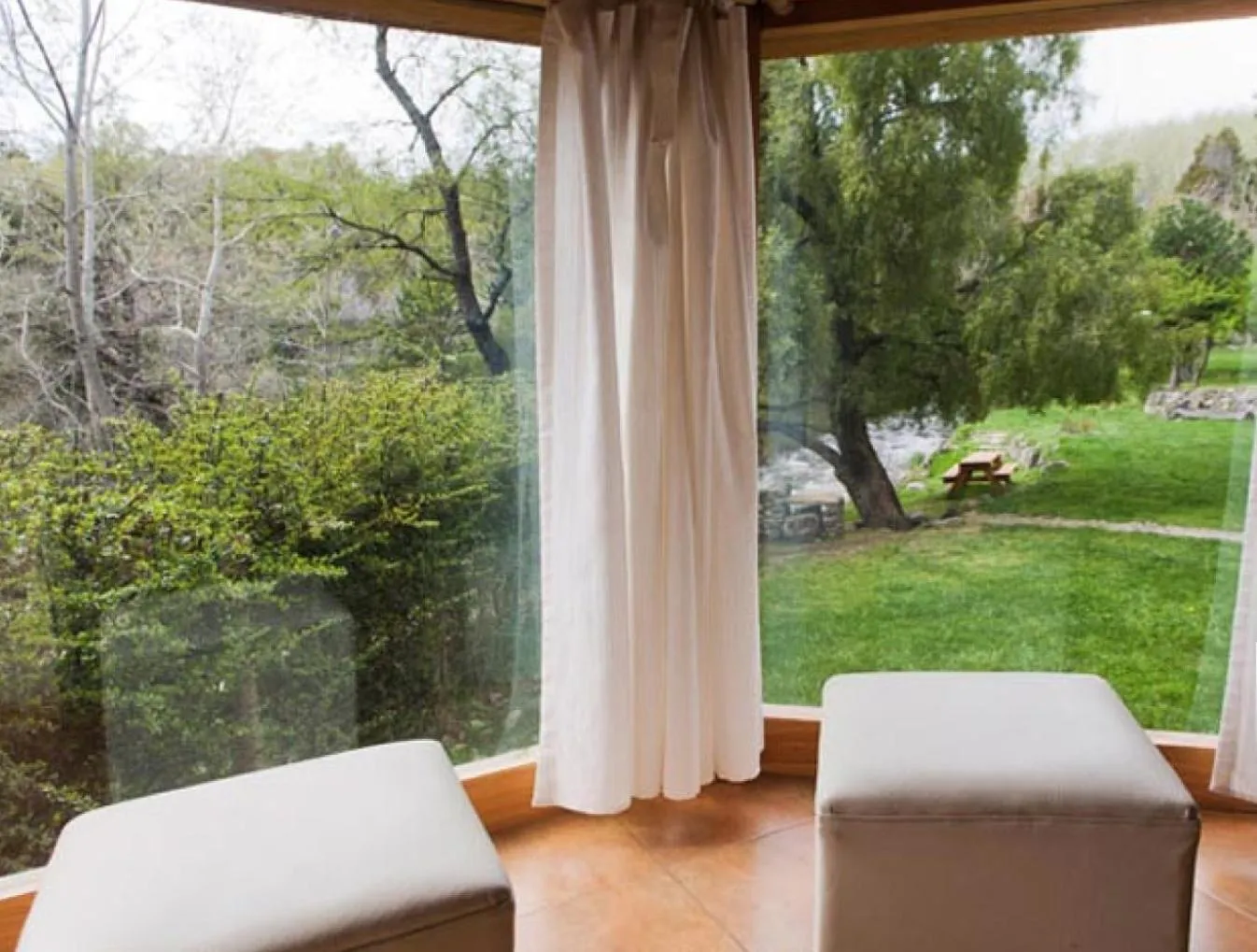 Patio in Cabañas Rucaleufu