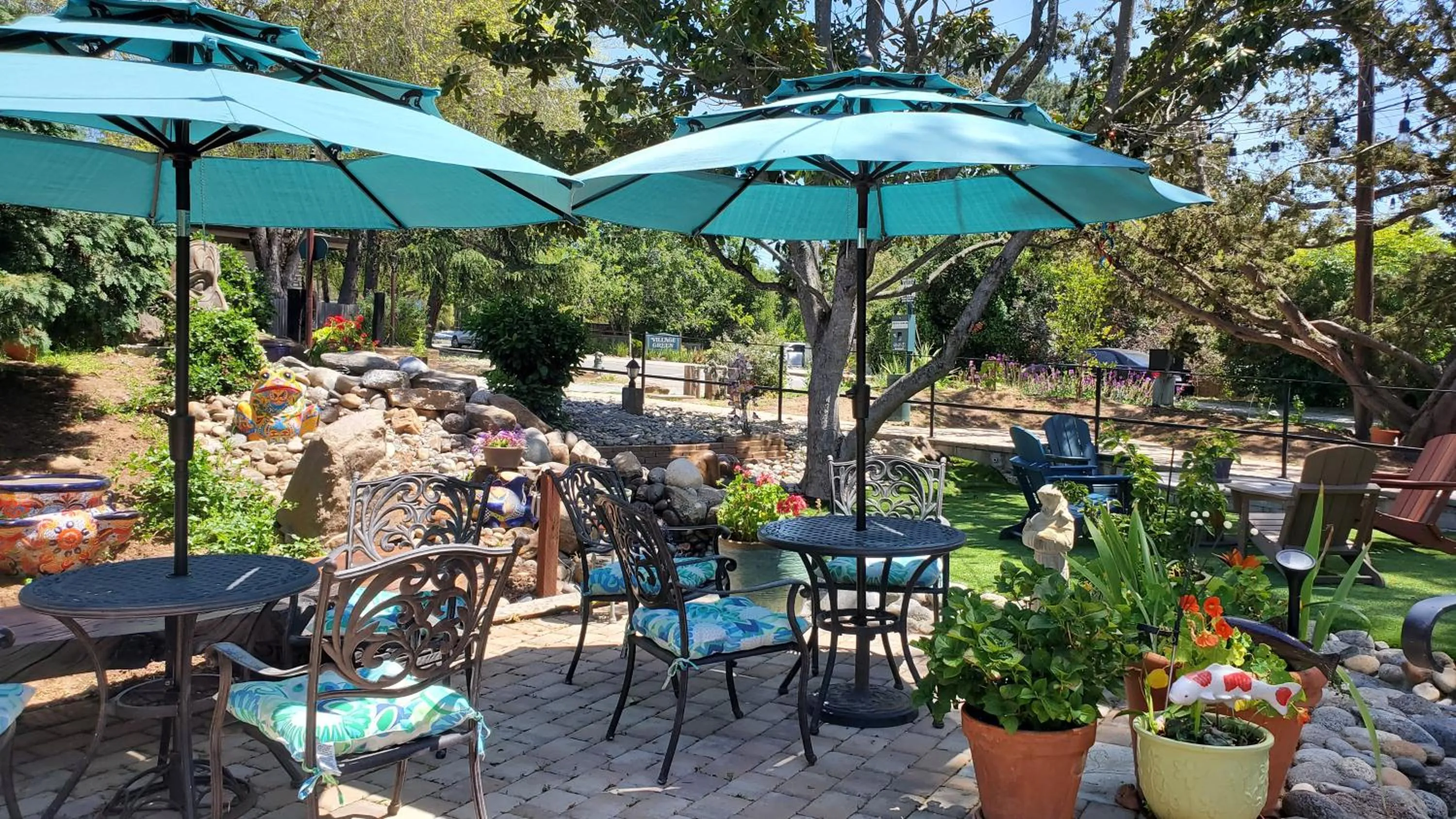 Patio in Carmel Valley Lodge