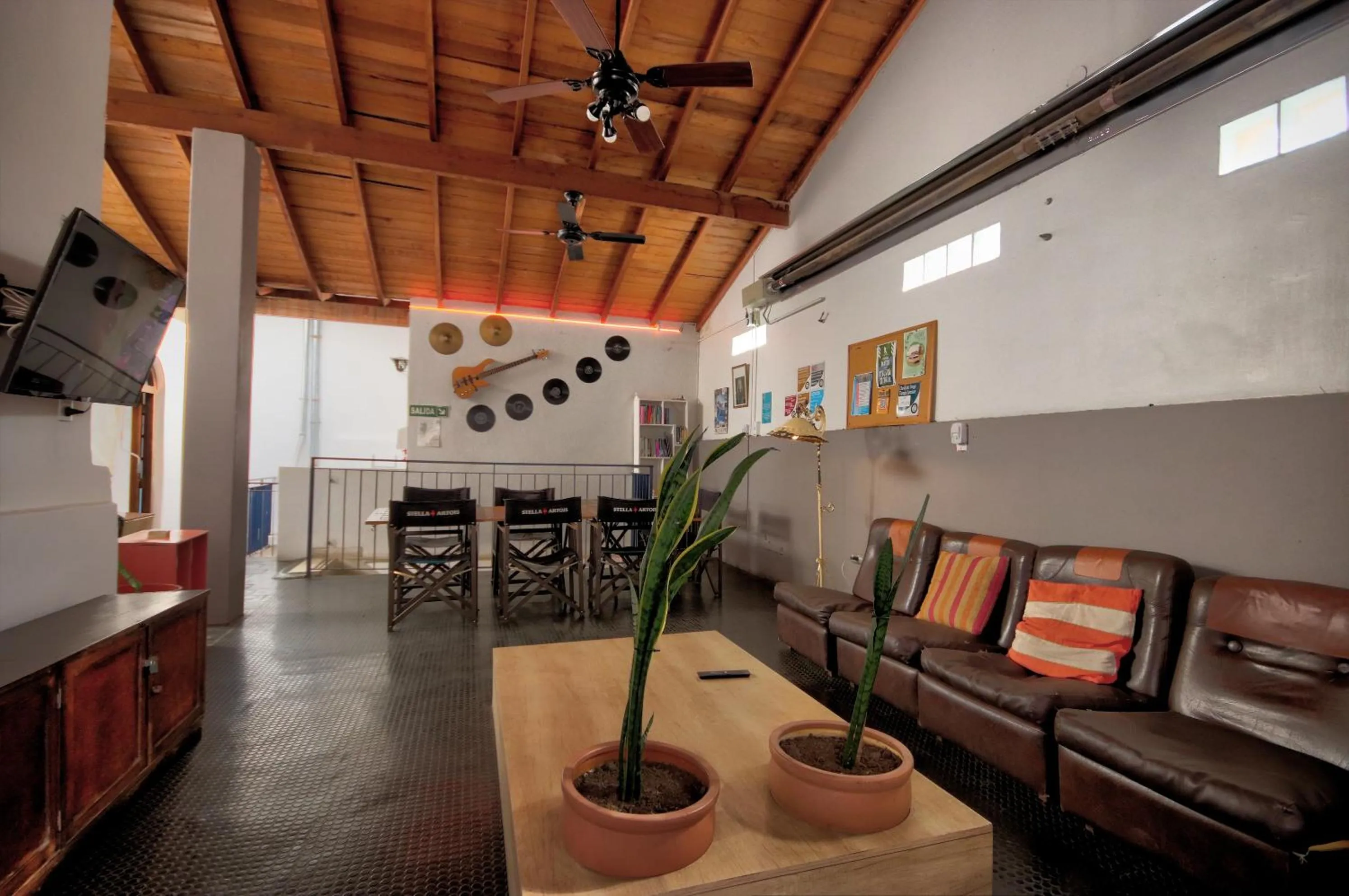 Communal lounge/ TV room in Play Hostel Soho