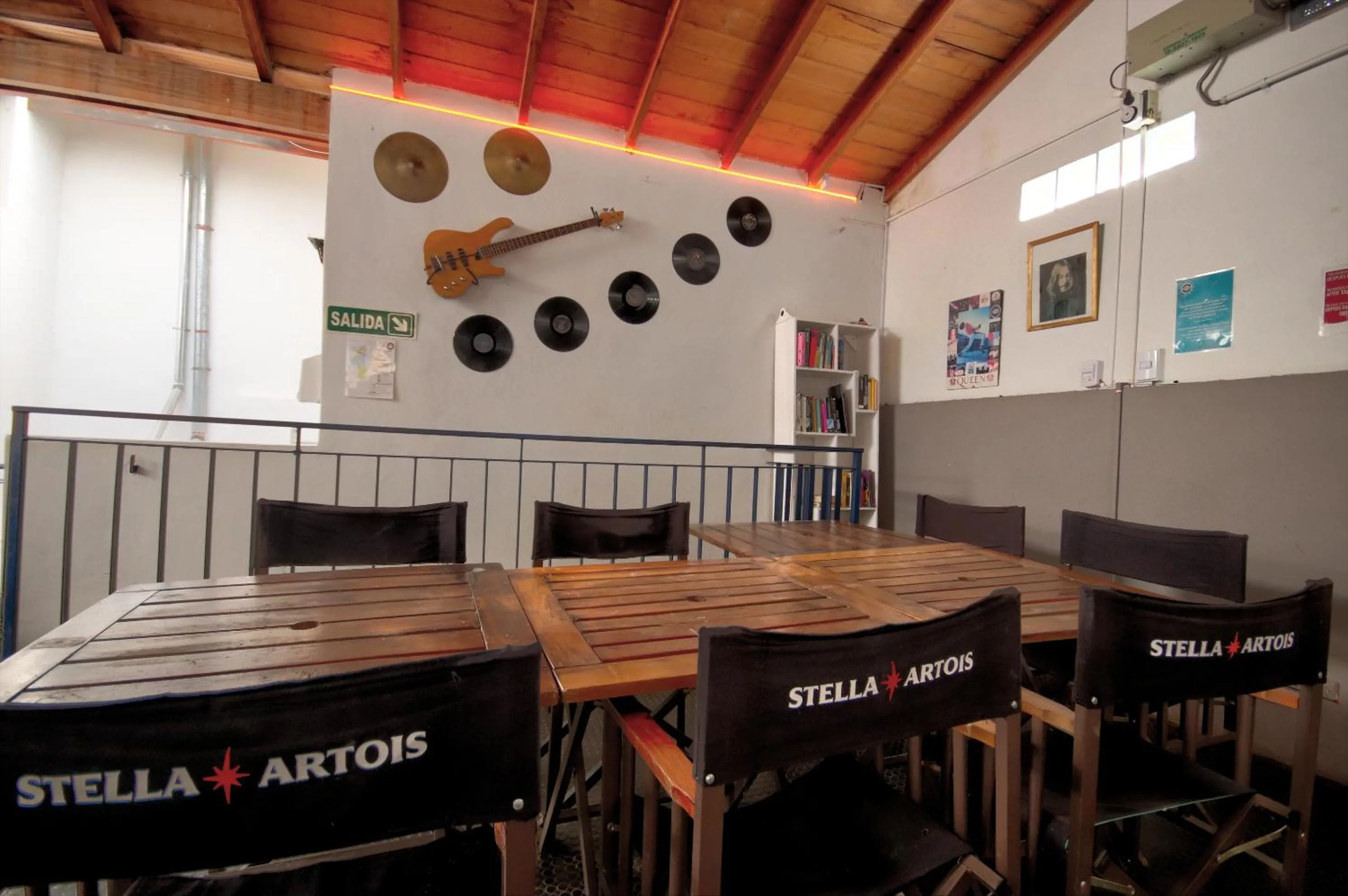 Communal lounge/ TV room in Play Hostel Soho