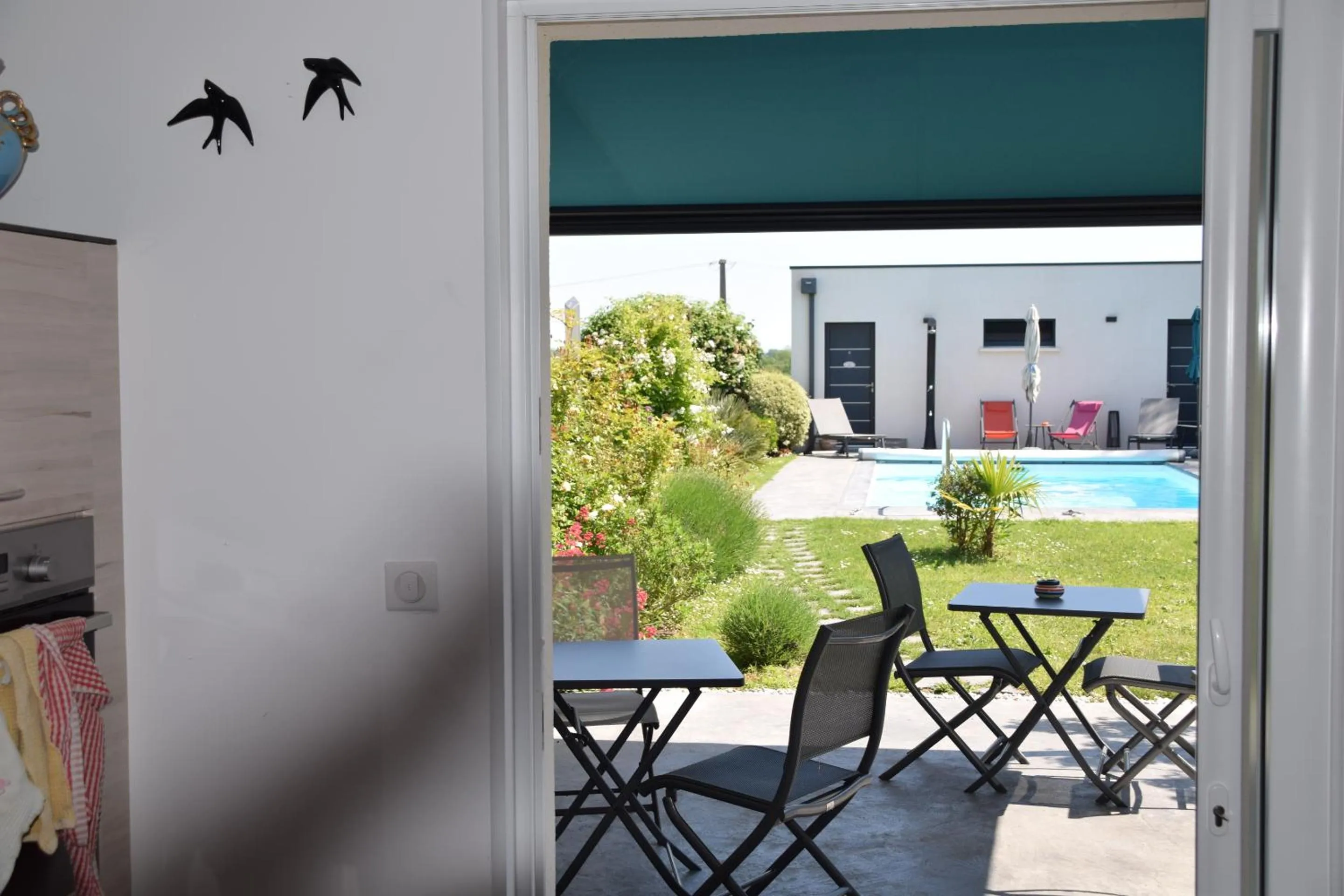 Kitchen or kitchenette in La villa 13&15