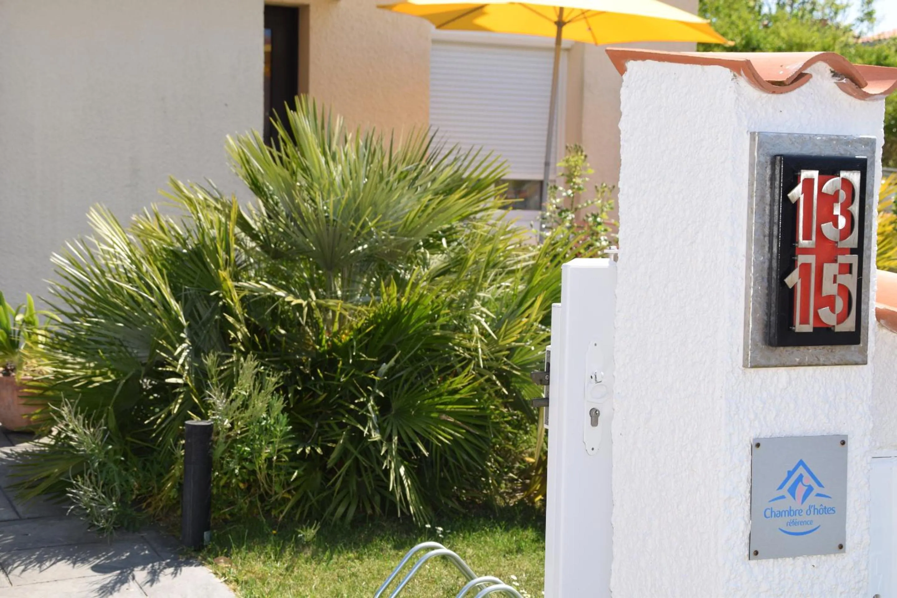 Garden in La villa 13&15