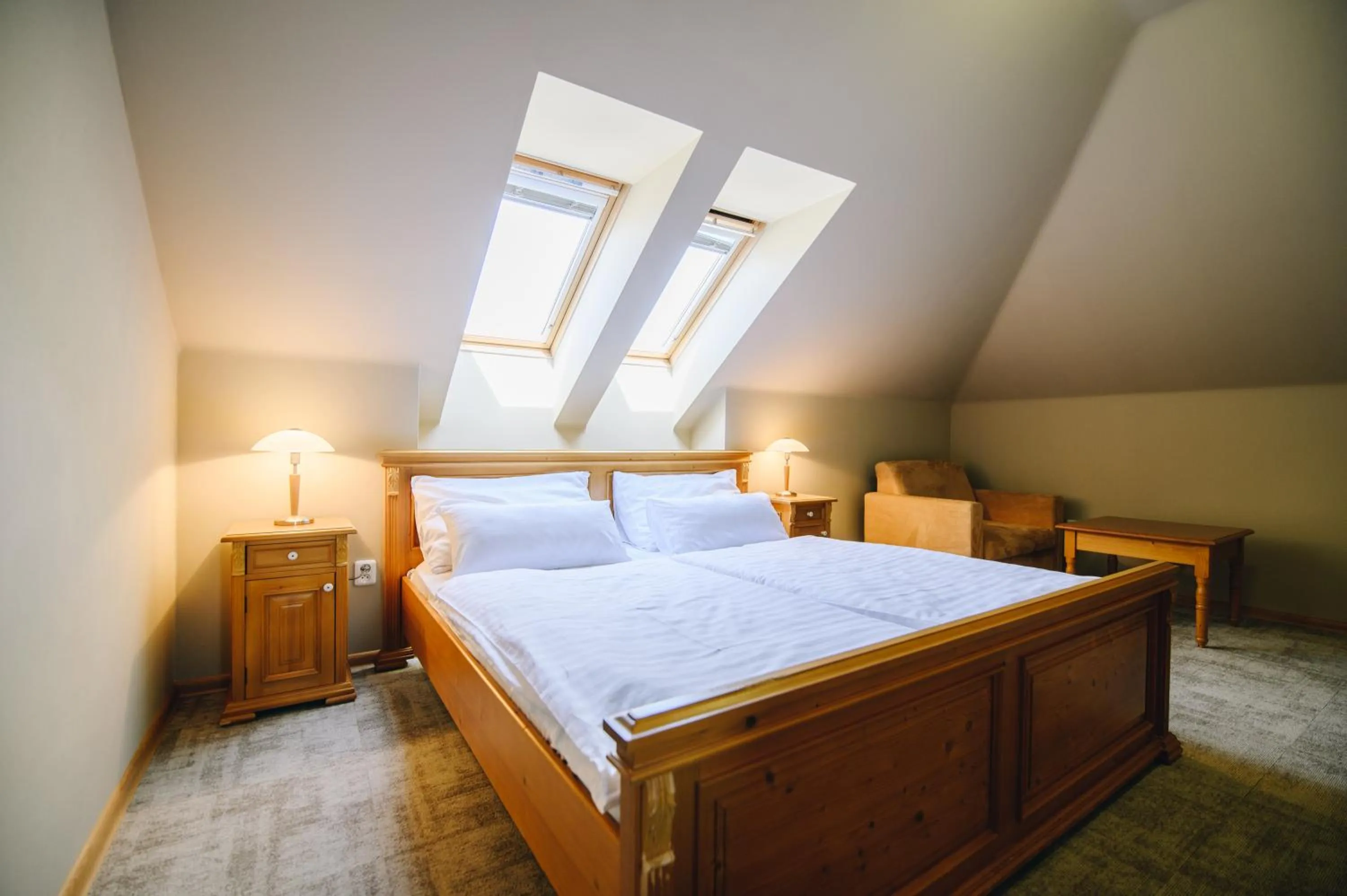 Bedroom, Bed in Kounický dvůr