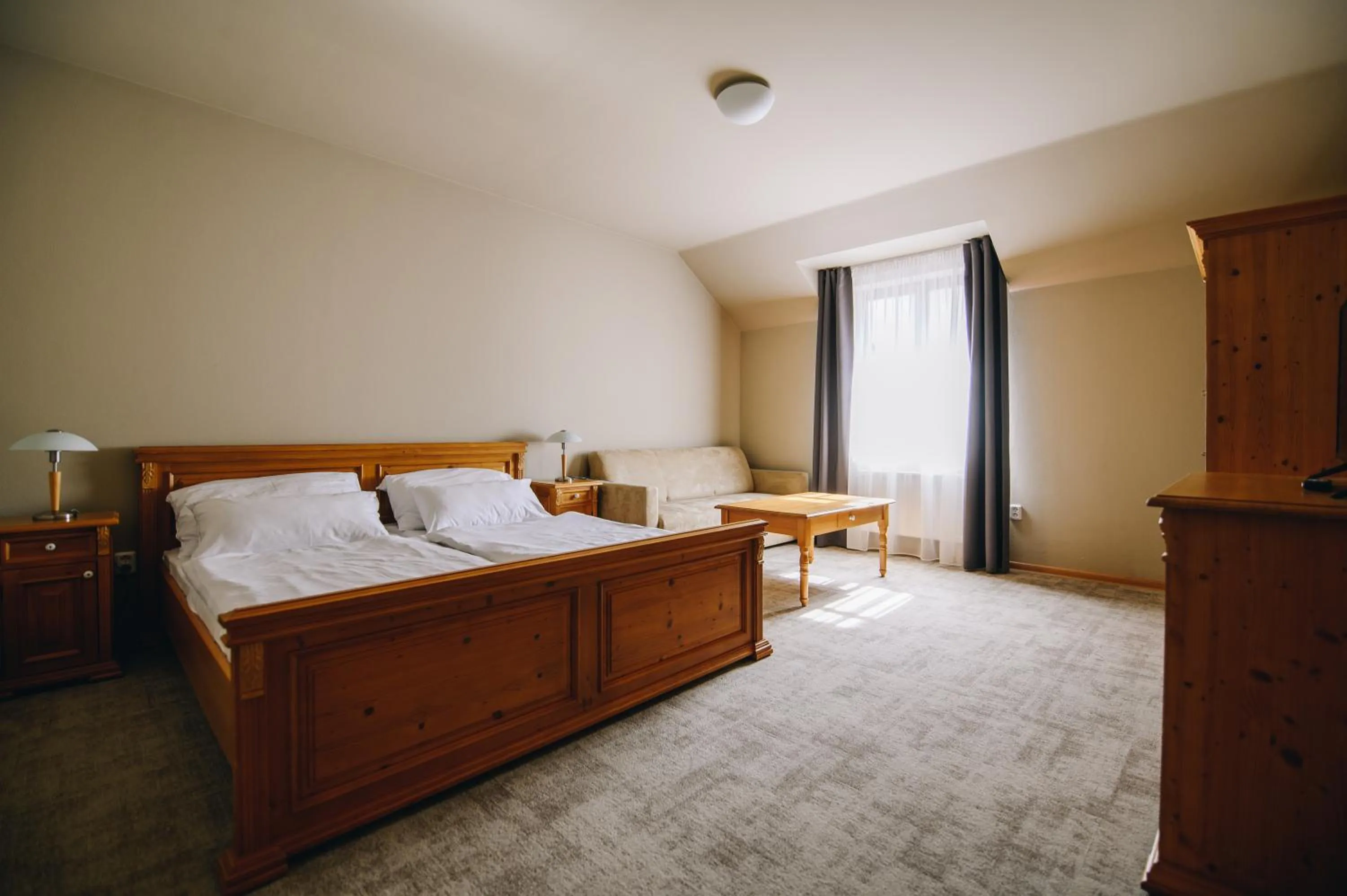 Bedroom, Bed in Kounický dvůr