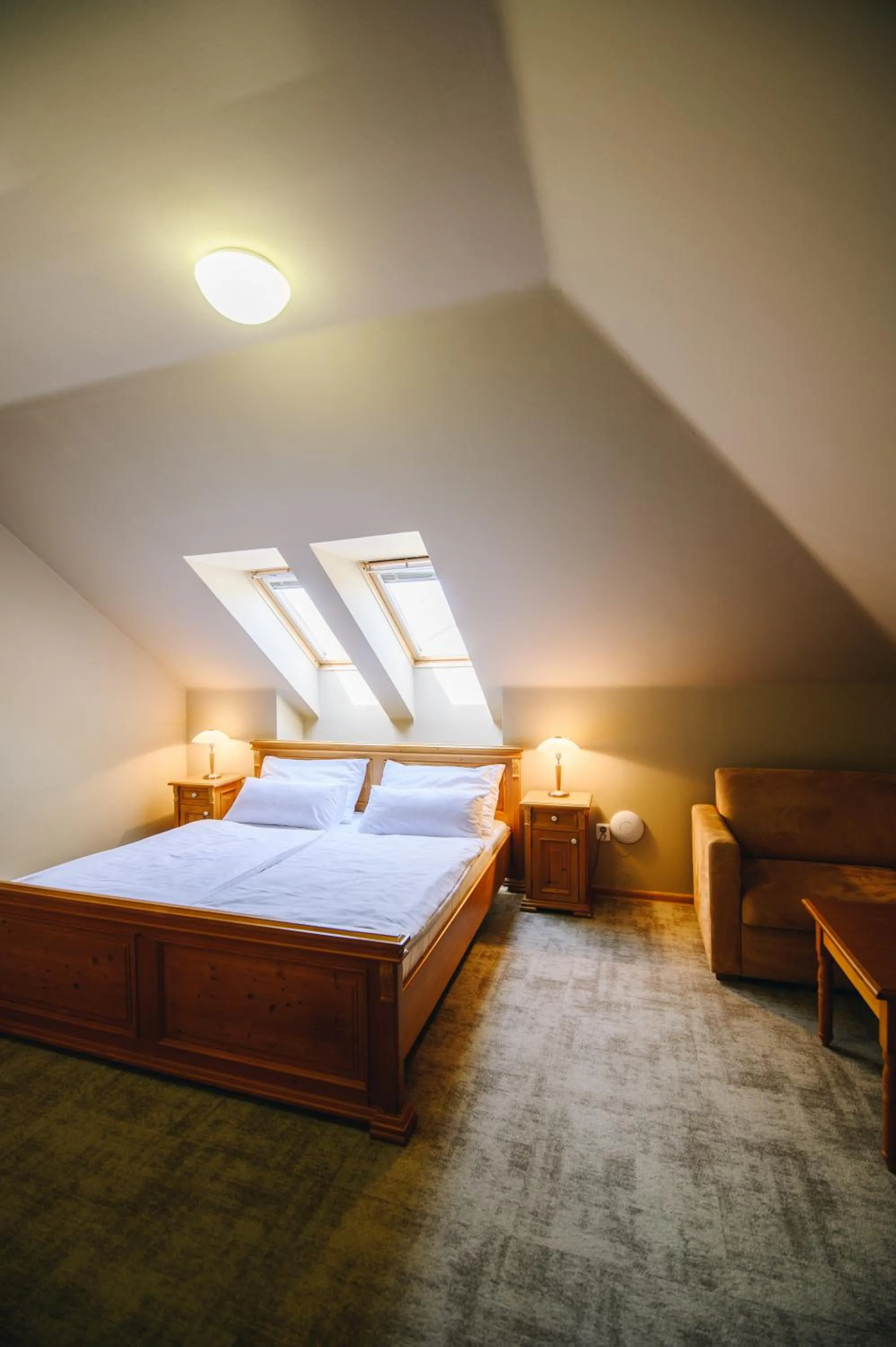 Bedroom, Bed in Kounický dvůr