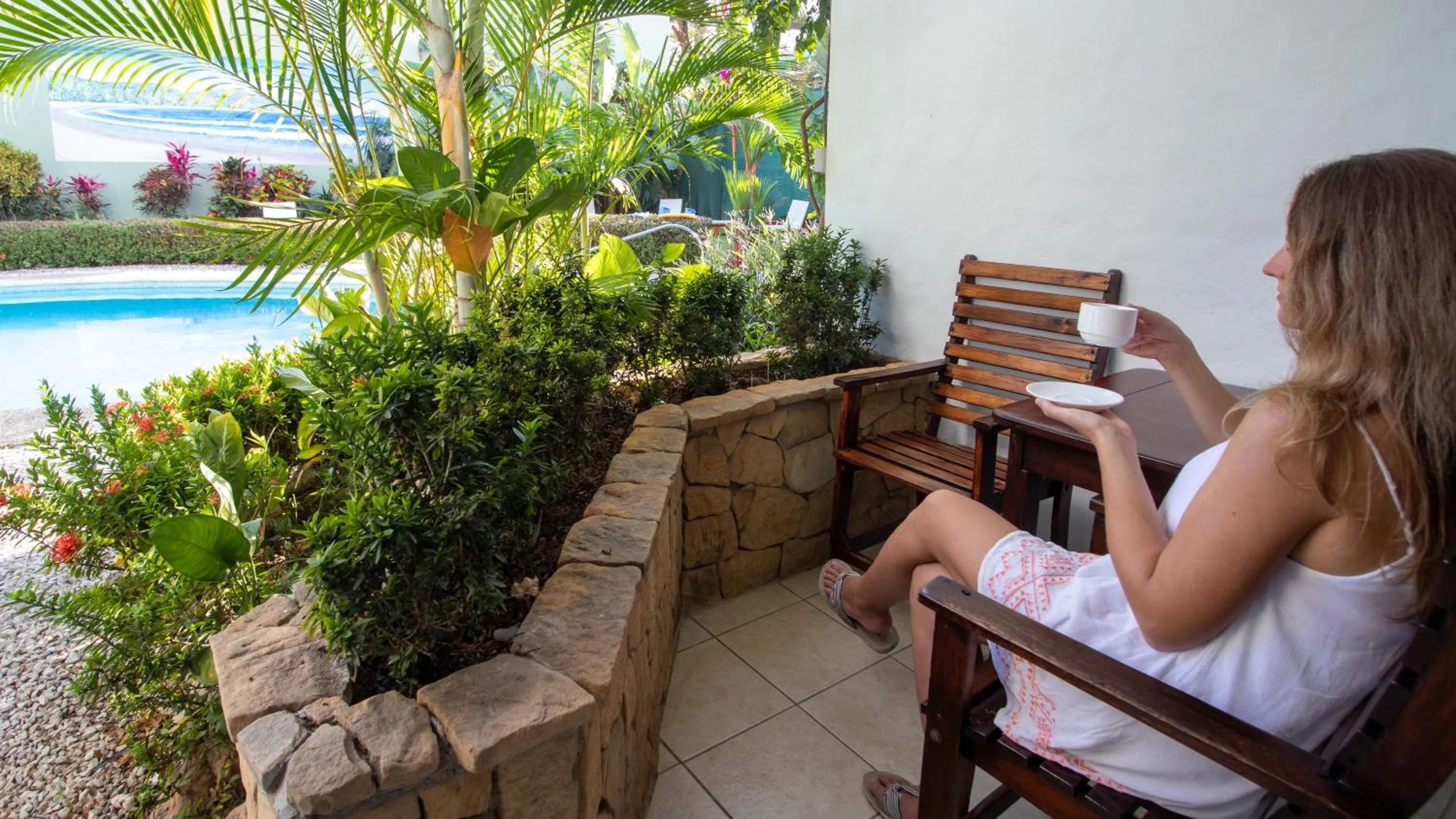 Swimming pool in Hotel Giada