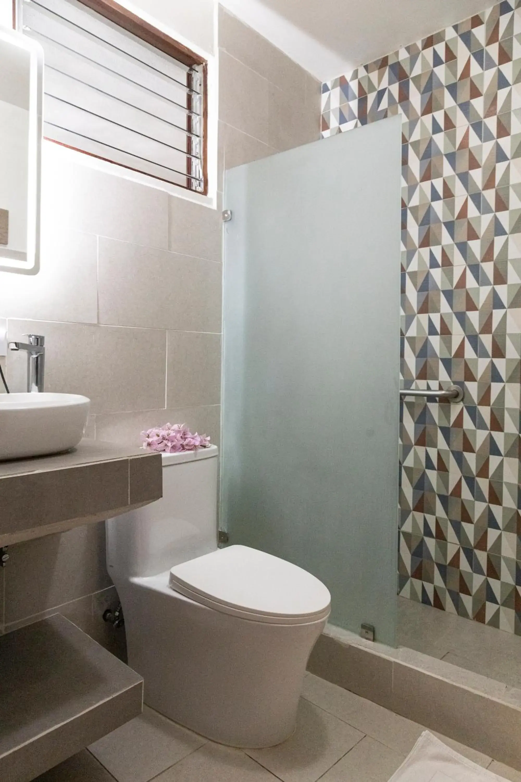 Triple Room with Pool View in Hotel Giada Triple Room with Pool View in Hotel Giada