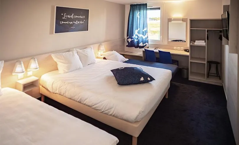 Bed in Ace Hôtel Le Mans