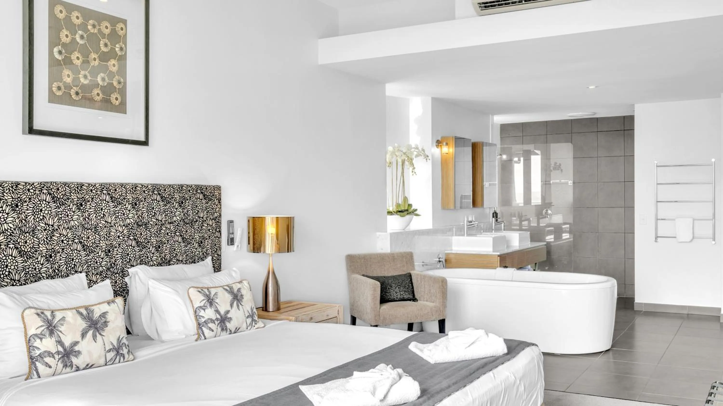 Bed in Whitsunday Reflections