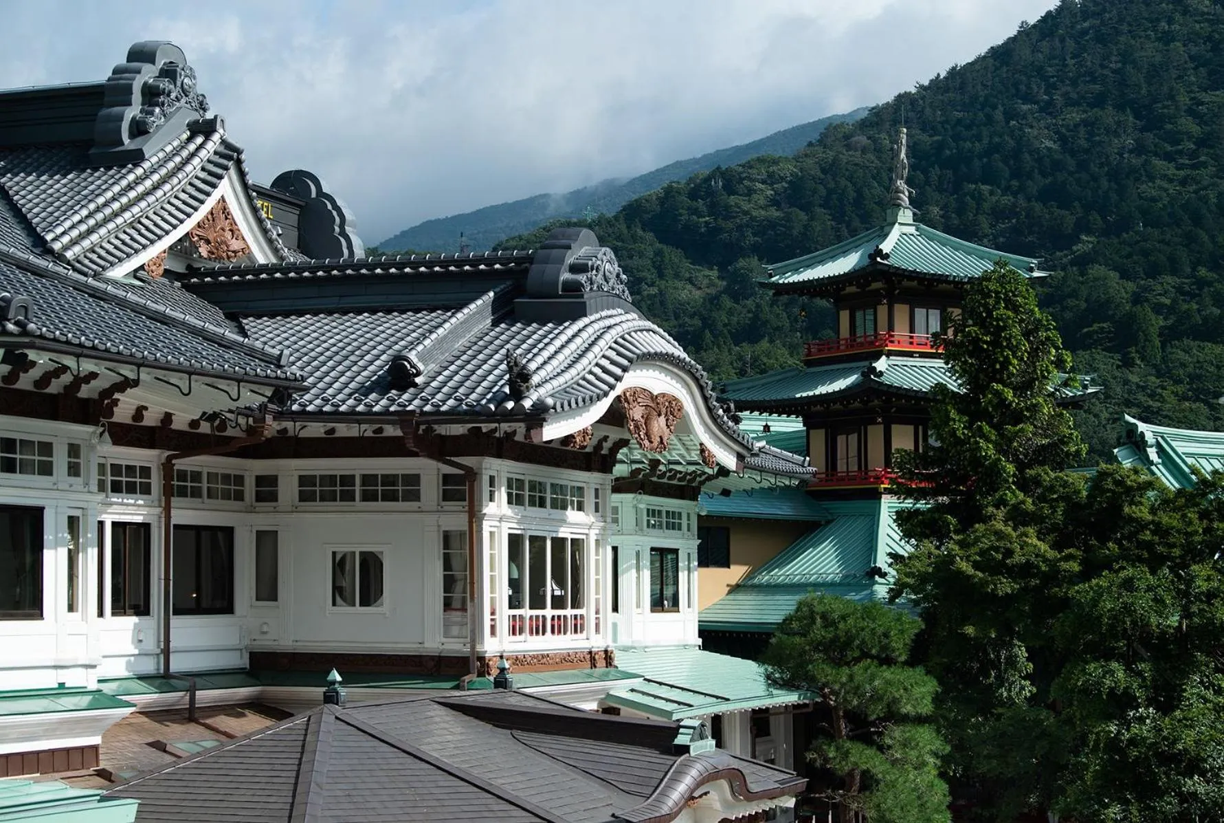 Property building in The Fujiya Hotel