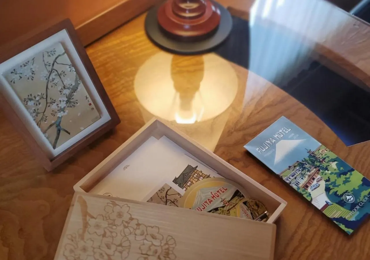 Decorative detail in The Fujiya Hotel