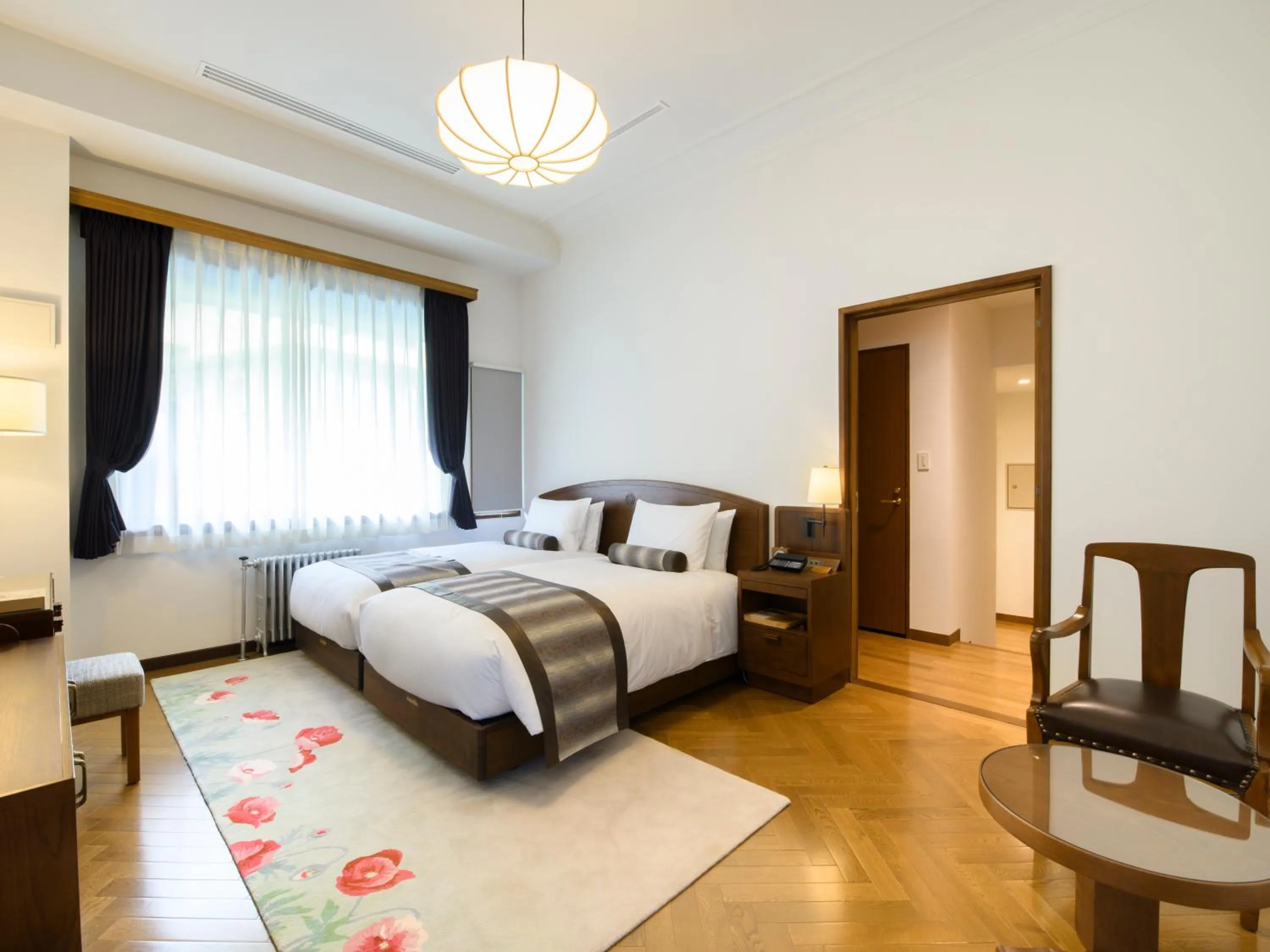 Photo of the whole room, Bed in The Fujiya Hotel