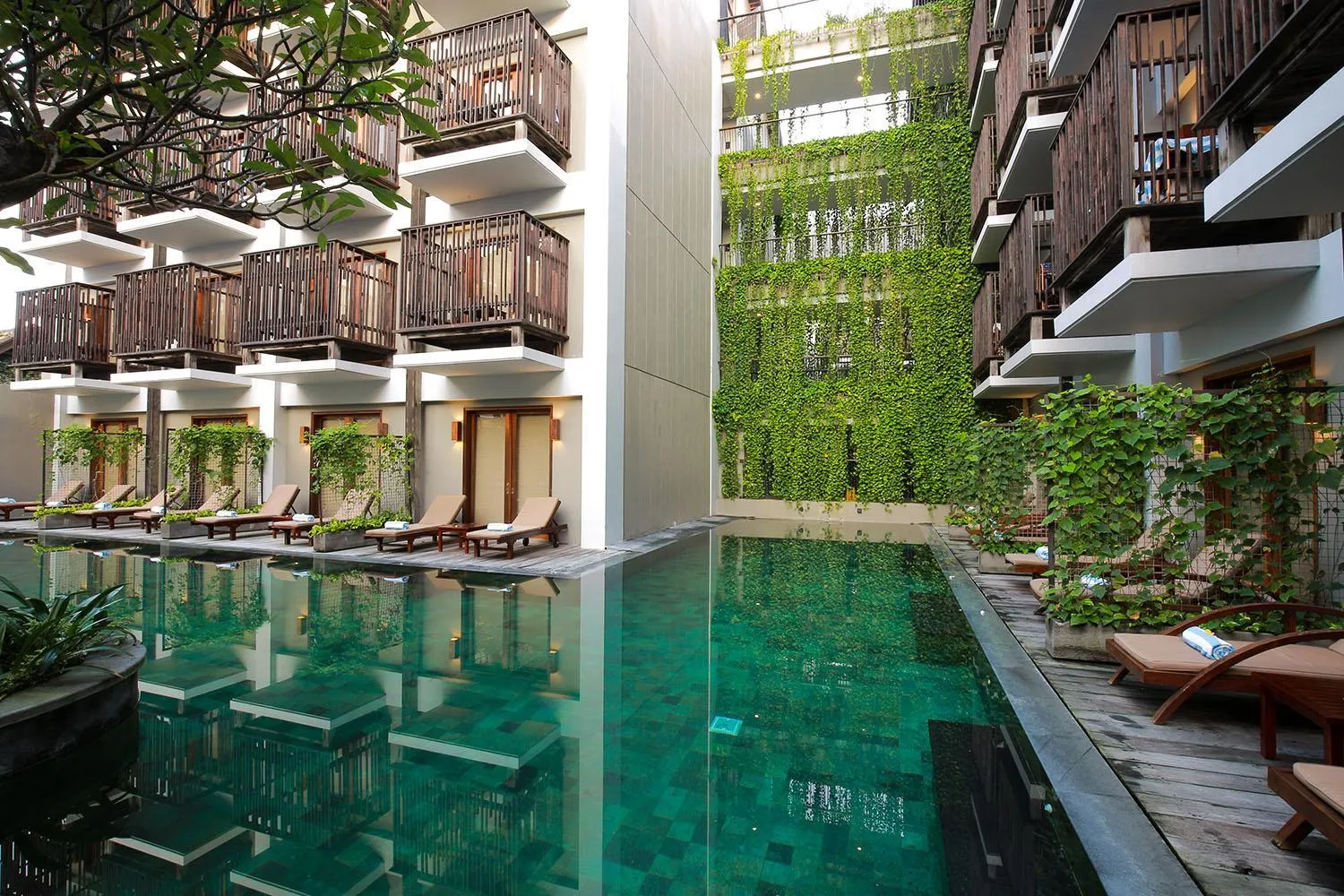 Swimming pool in THE 1O1 Bali Oasis Sanur