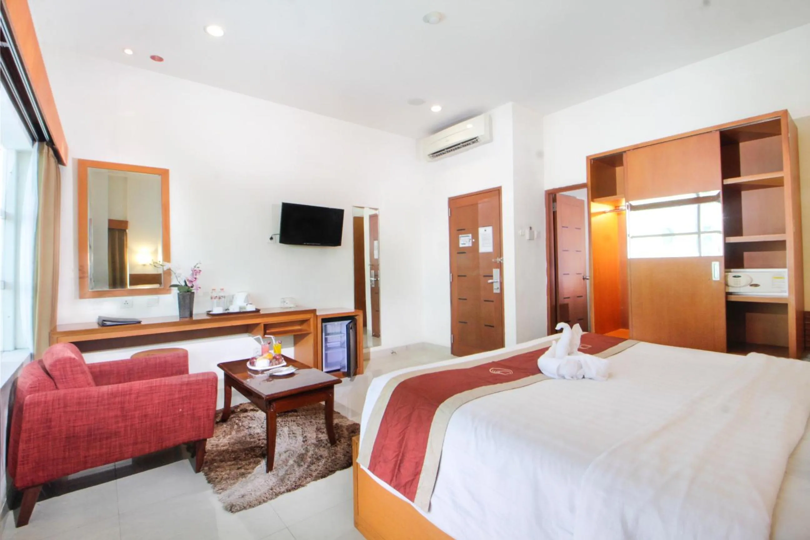 Bed in Hotel Bisanta Bidakara Tunjungan