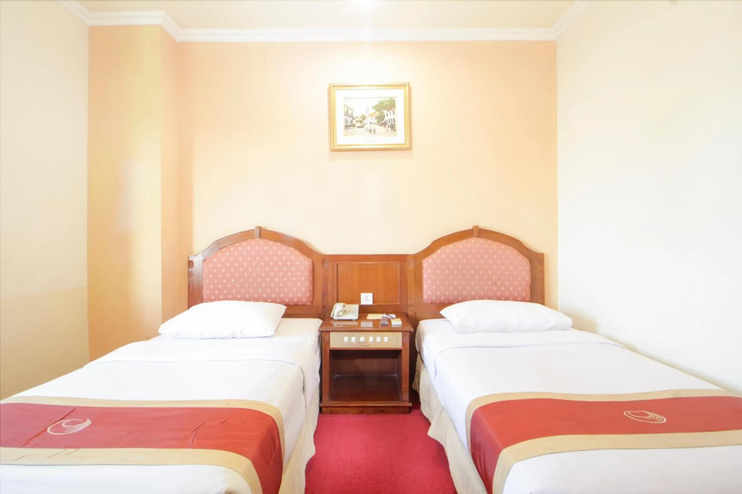 Bed in Hotel Bisanta Bidakara Tunjungan