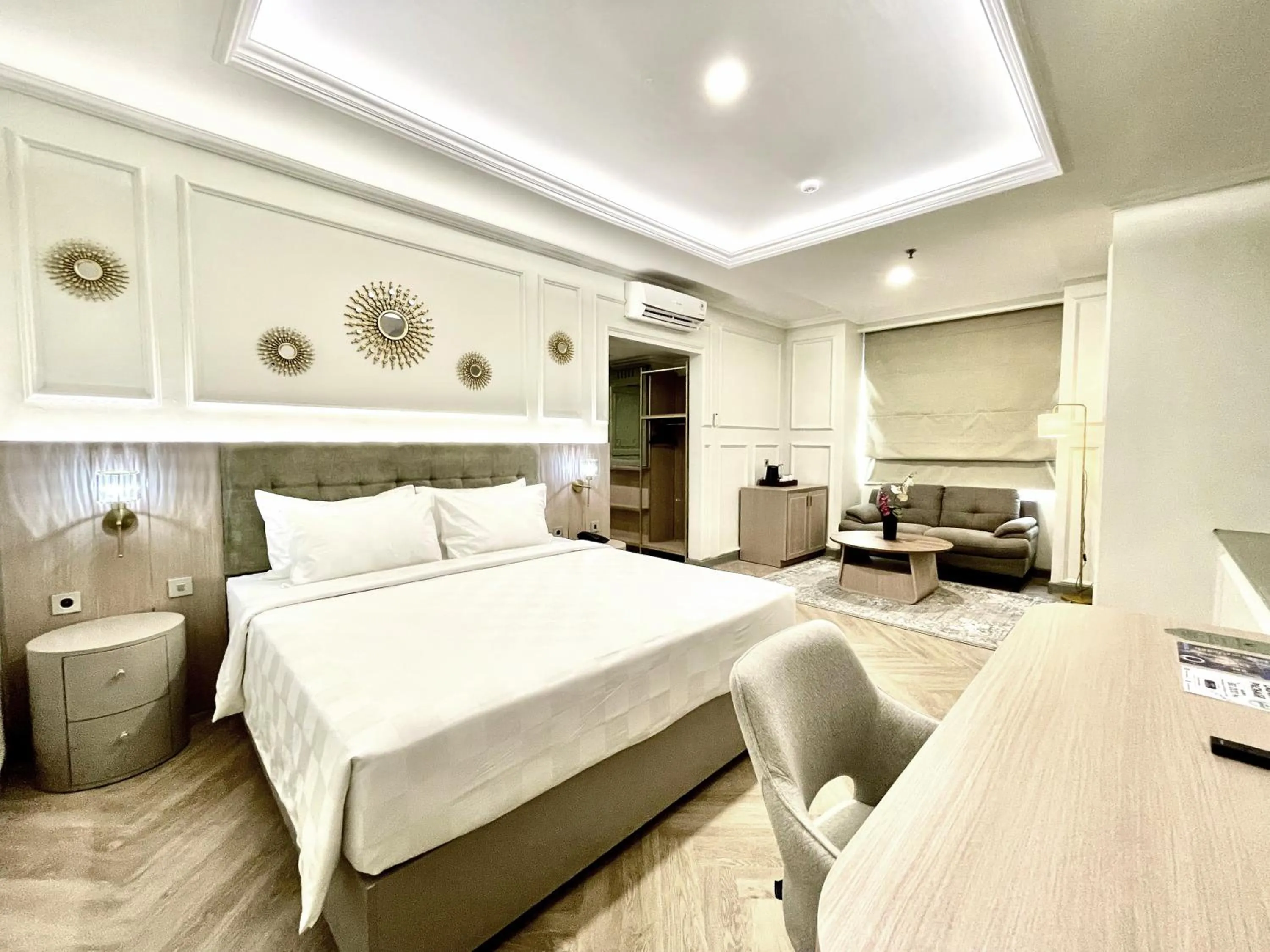 Bed in Hotel Bisanta Bidakara Tunjungan